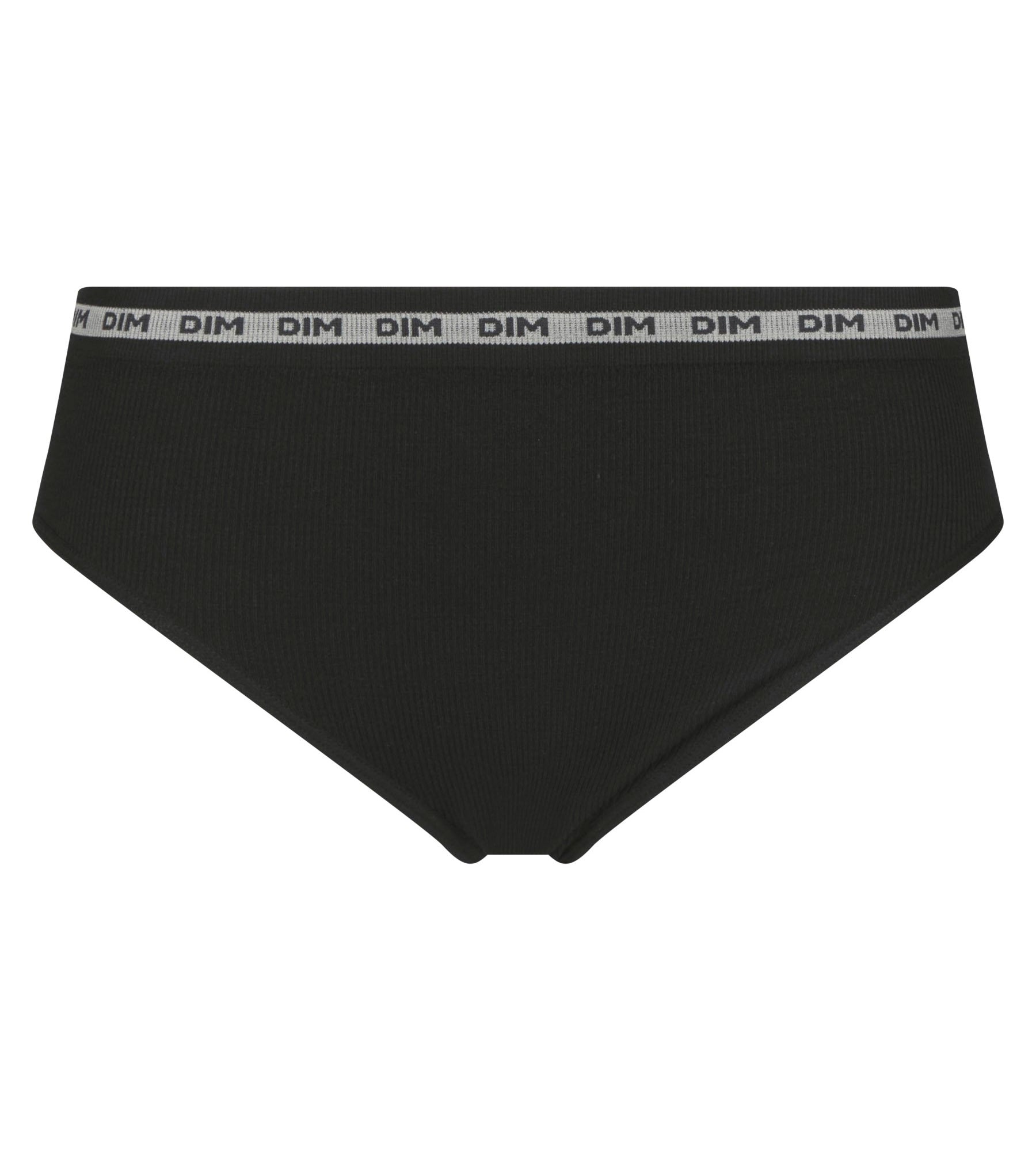 DIM Women's seamless Black polyamide modal briefs Dim Icons Seamless