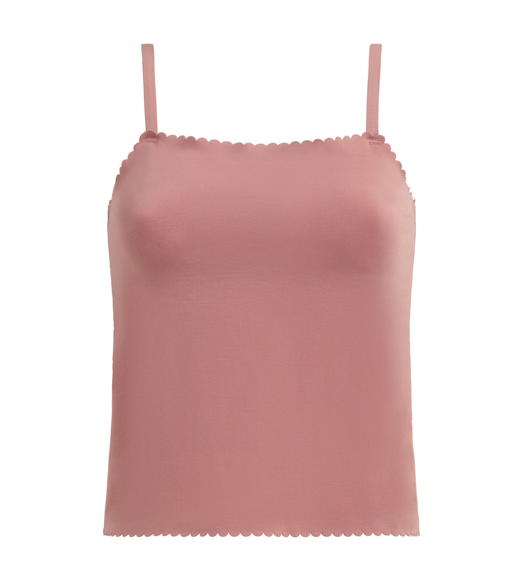 DIM Women's Pink Ombre cotton seamless stretch top Body Touch Easy