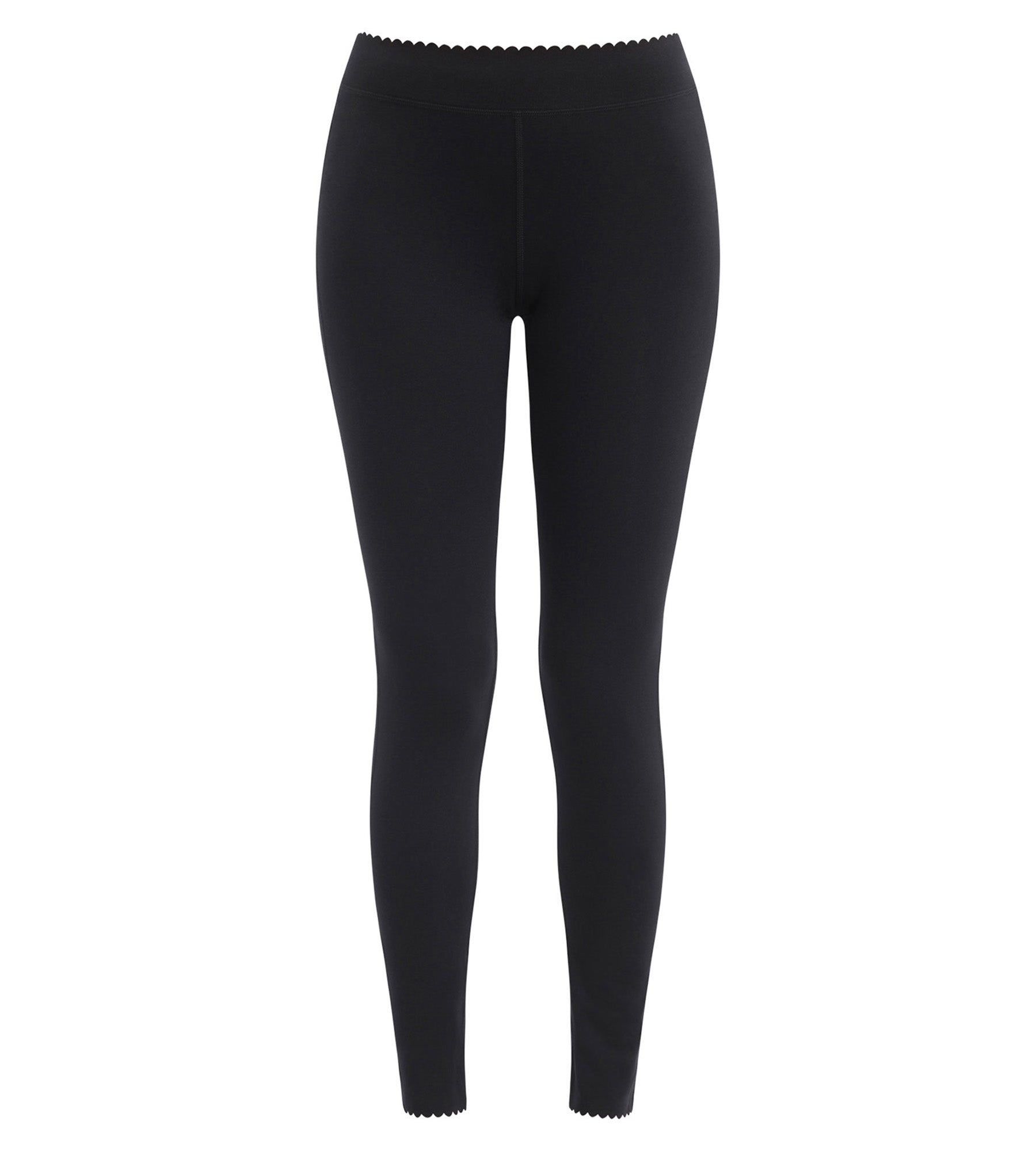 DIM Women's black opaque stretch cotton leggings Body Touch Easy
