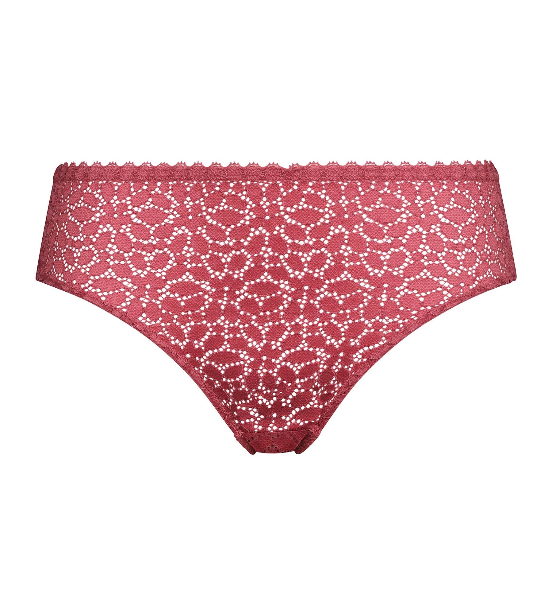 DIM Women's floral lace panties Pink Satin Dim Daily Lace
