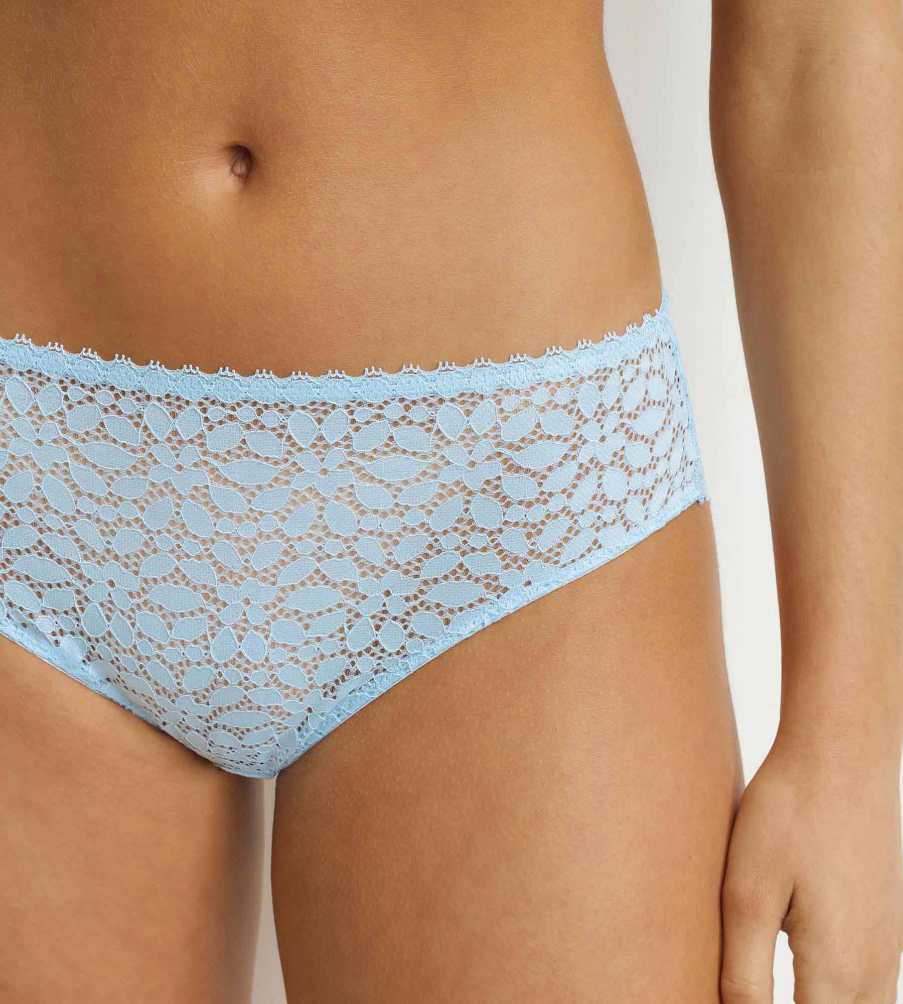 DIM Women's floral lace panties Blue Shirt Dim Daily Lace