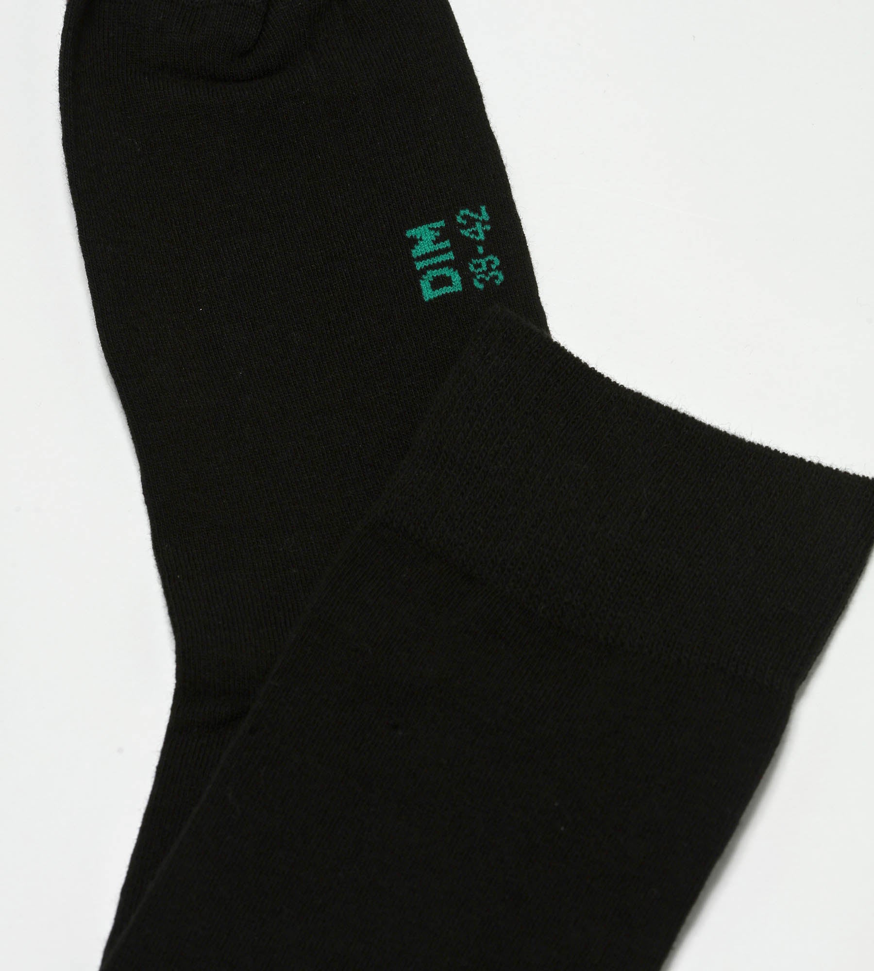 DIM Pack of 2 pairs of Black men's socks in organic cotton Dim Good