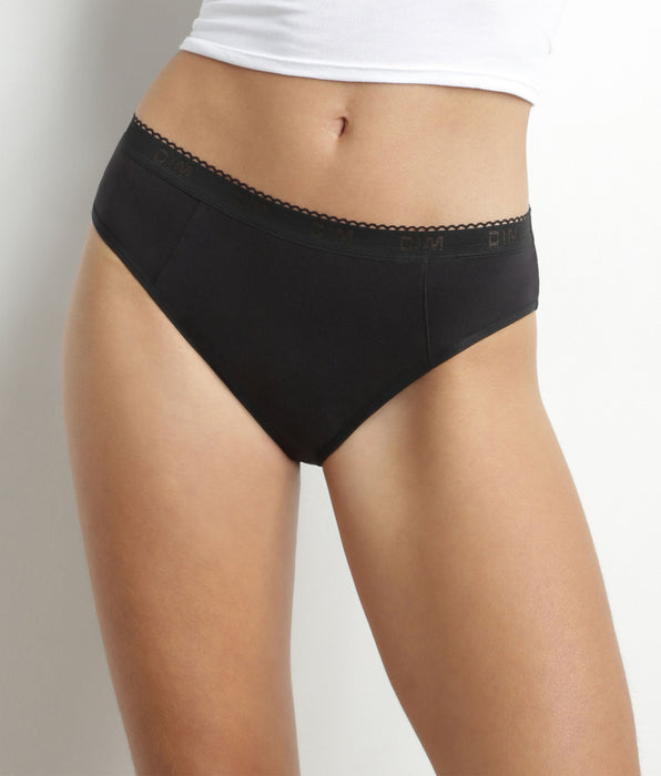 DIM Organic cotton washable period pants Black Very heavy flow Dim Protect