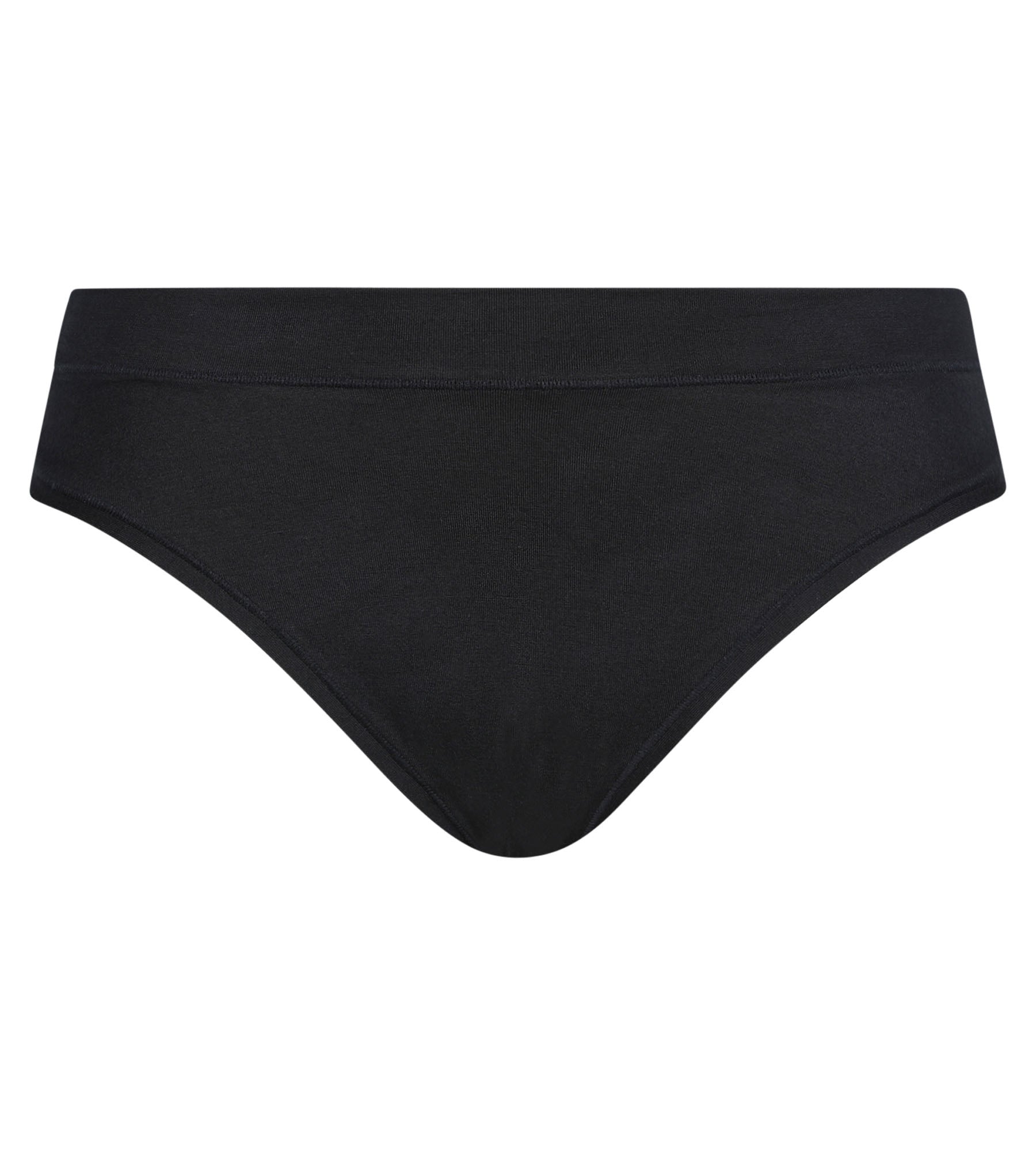 DIM Women's Thong in Black Modal Cotton Dim Comfort Collection