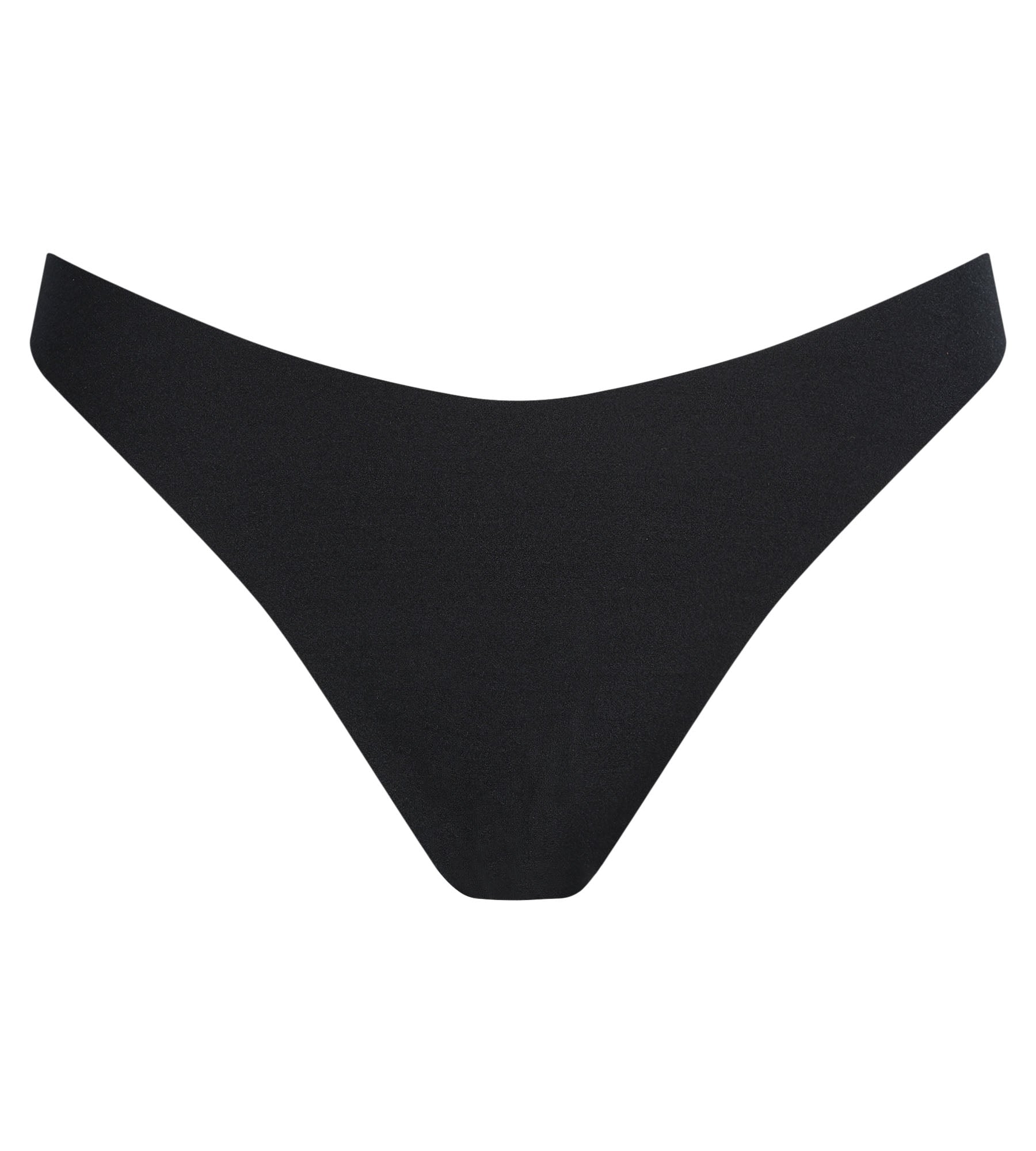 DIM Black Seamless Microfibre G-string Dim No Show Invisible