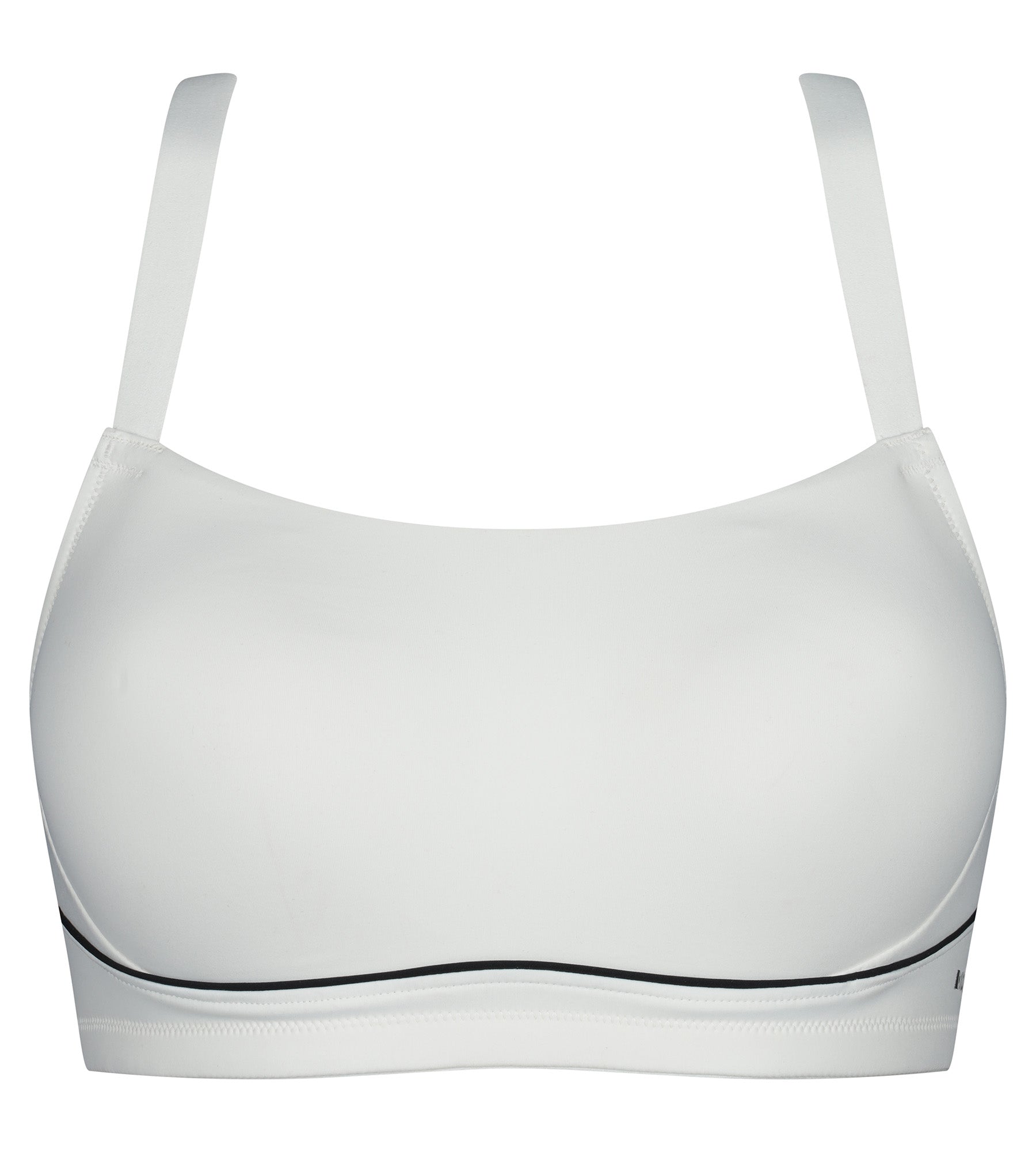 DIM Sculpting microfiber sports bra Ecru Dim Move