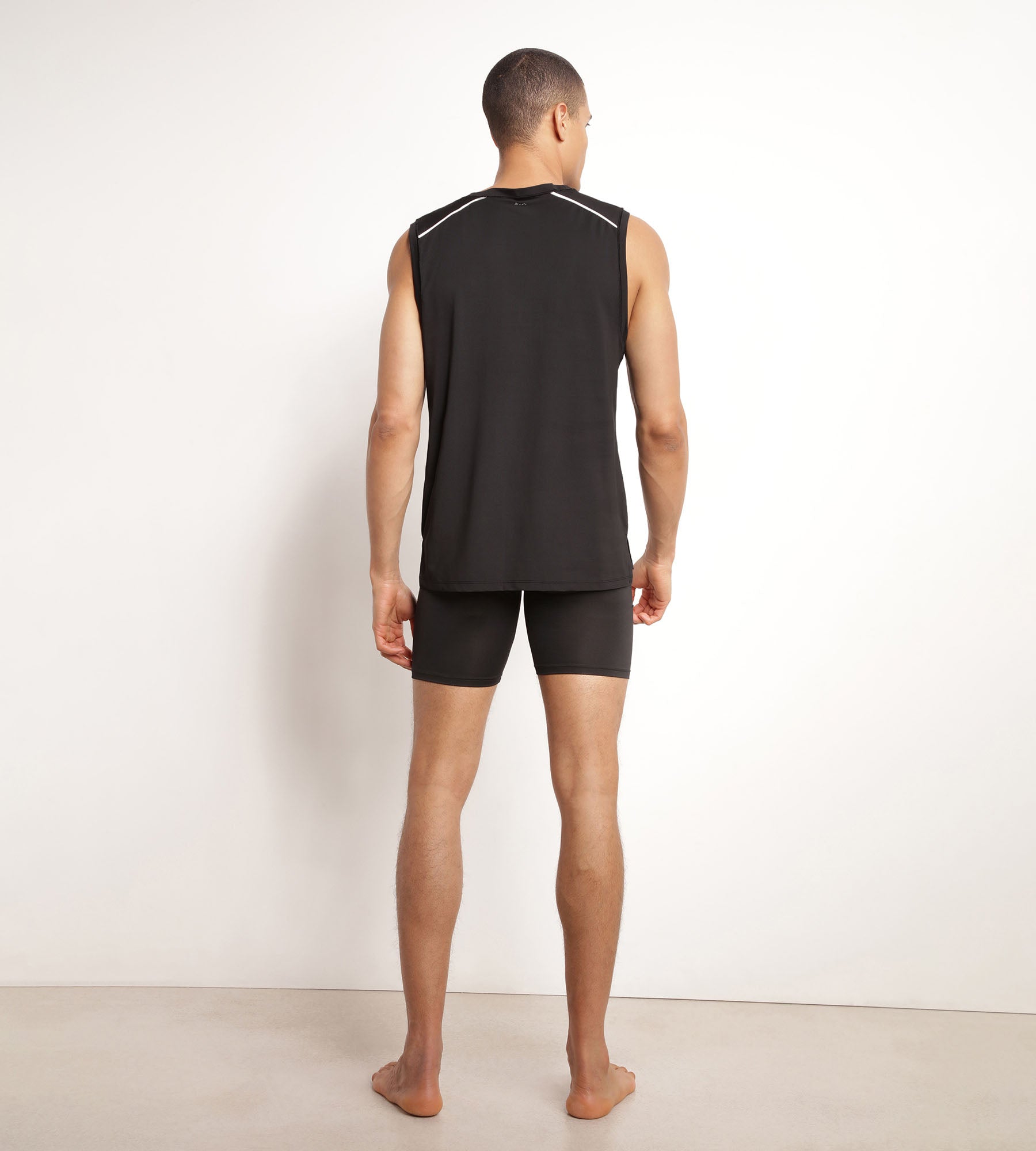 DIM Men's sports tank top in breathable material Black Dim Move