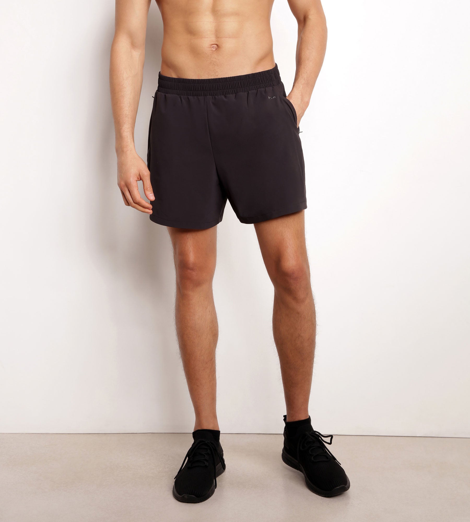 DIM Men's sports shorts in breathable material Black Dim Move