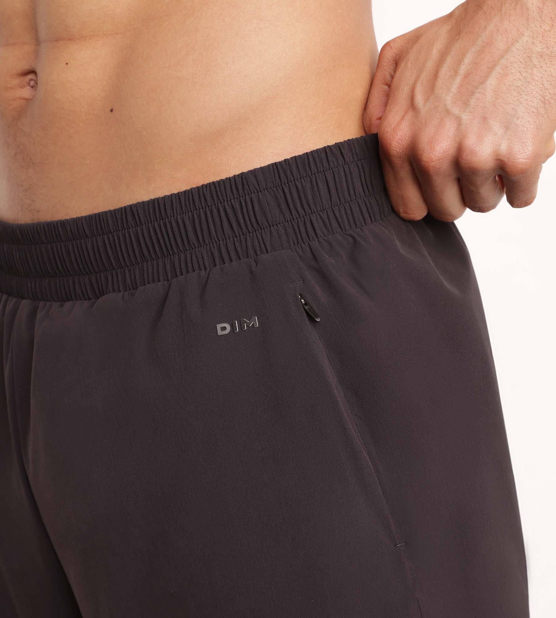 DIM Men's sports shorts in breathable material Black Dim Move