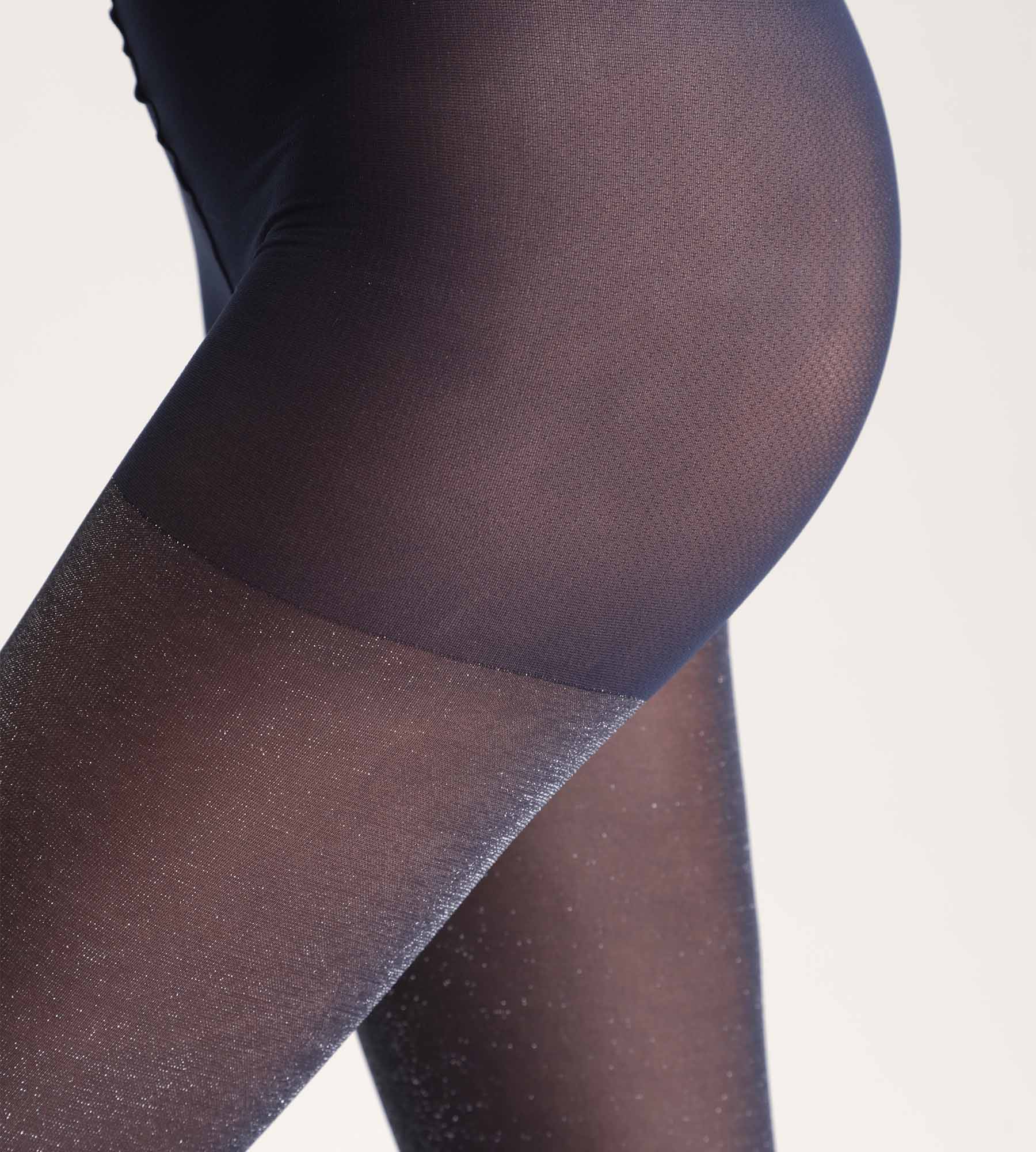 DIM Dim Style navy gloss semi-opaque tights