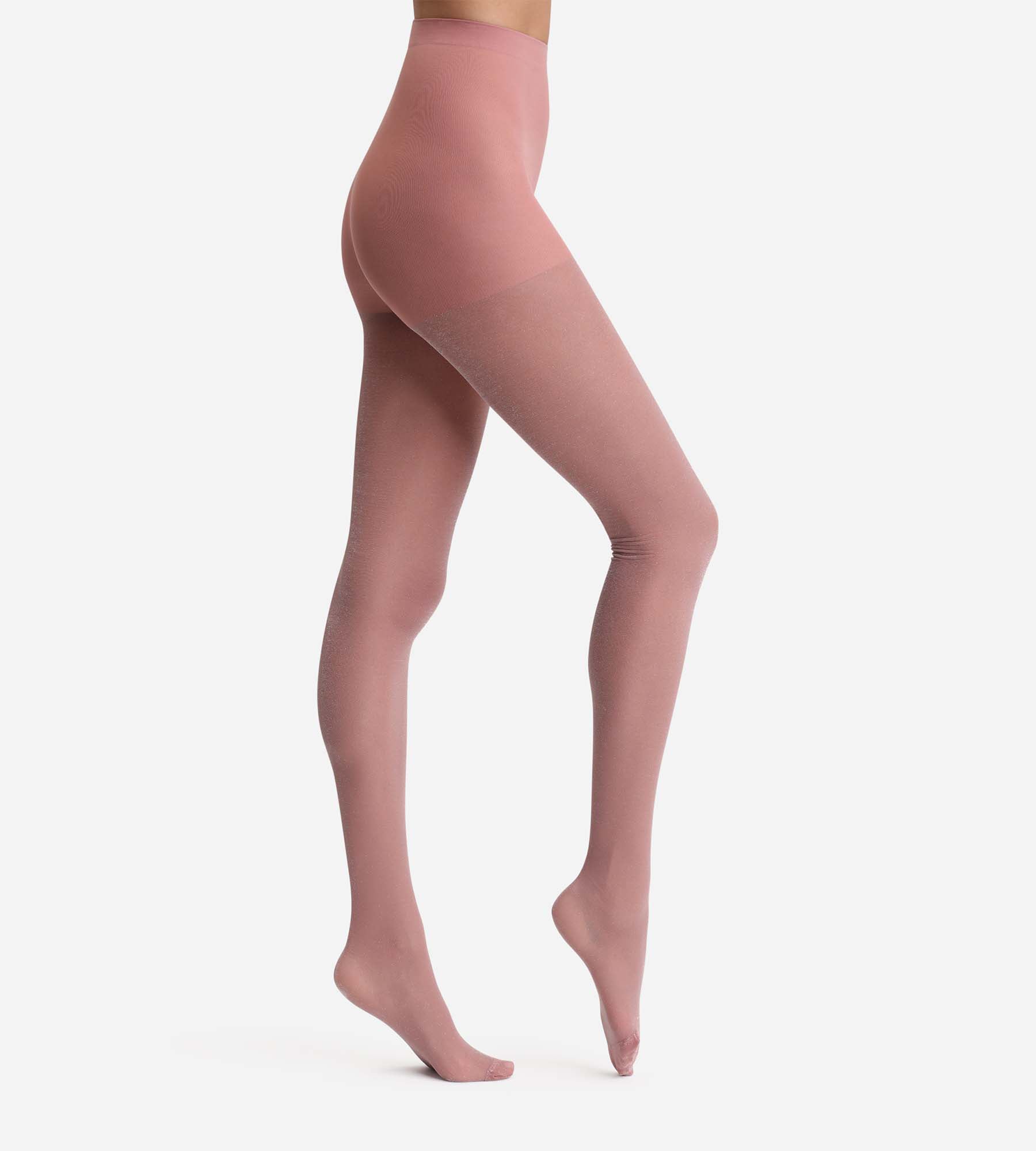 DIM Semi-opaque shiny pale pink tights Dim Style