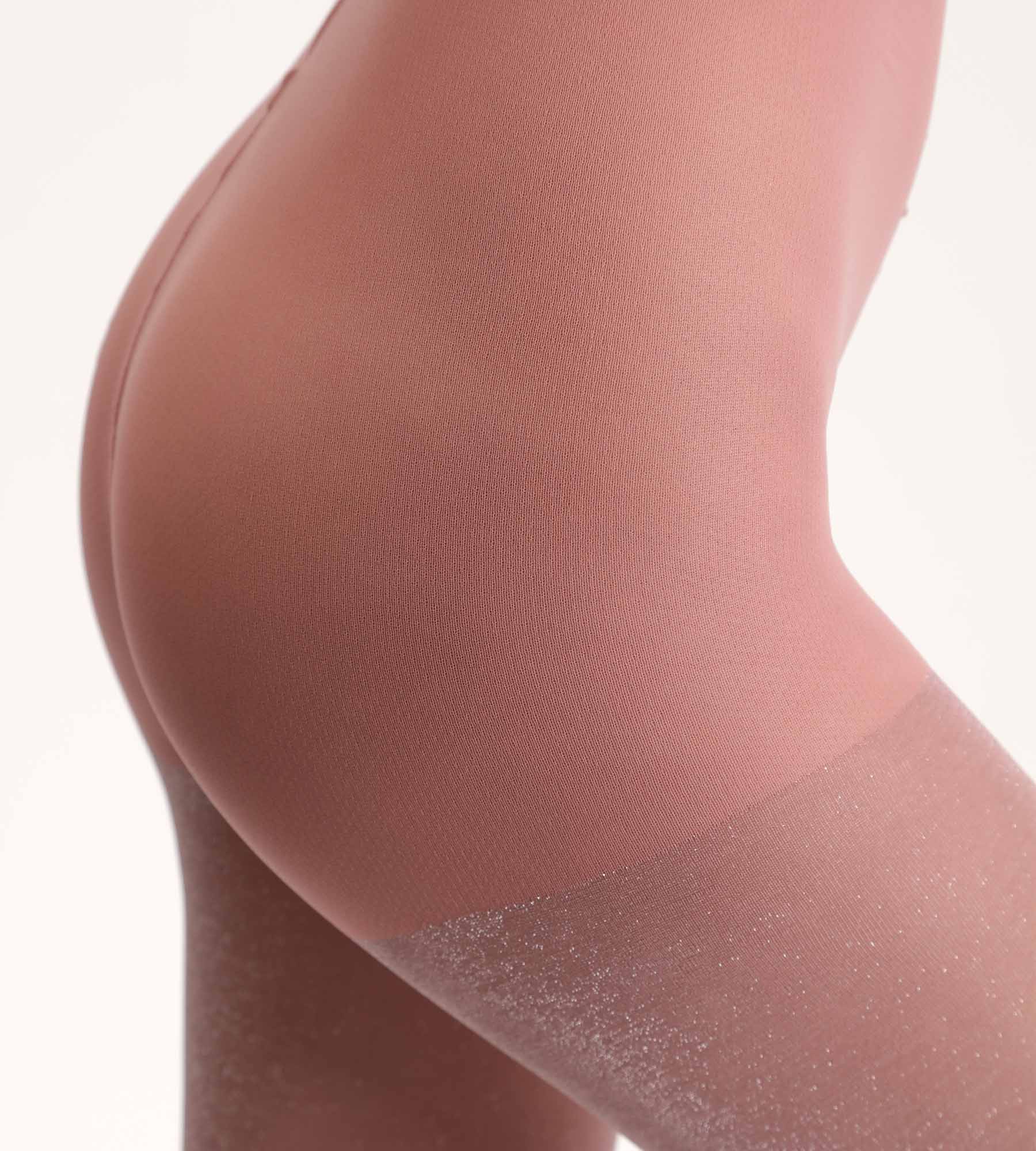 DIM Semi-opaque shiny pale pink tights Dim Style