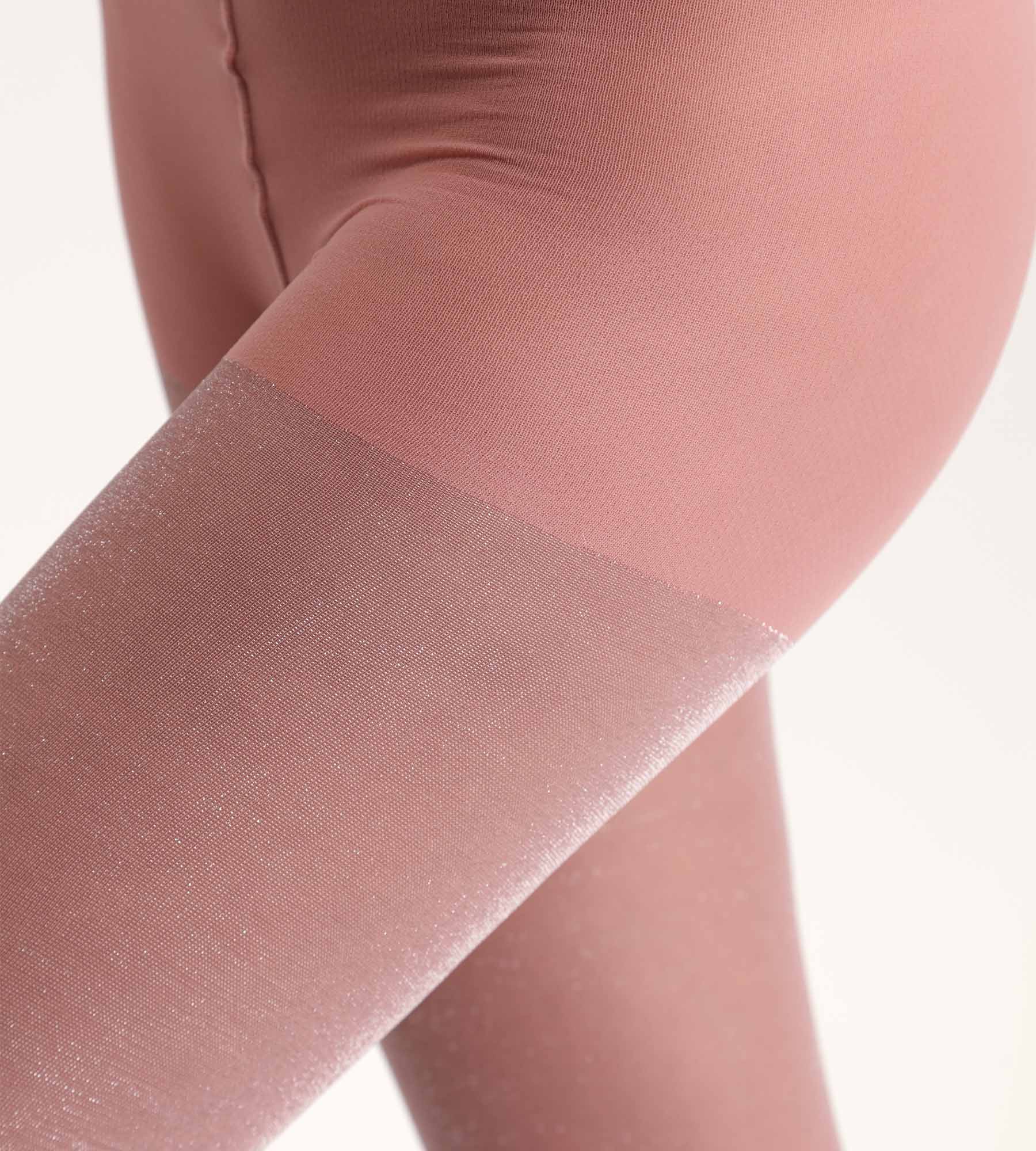 DIM Semi-opaque shiny pale pink tights Dim Style