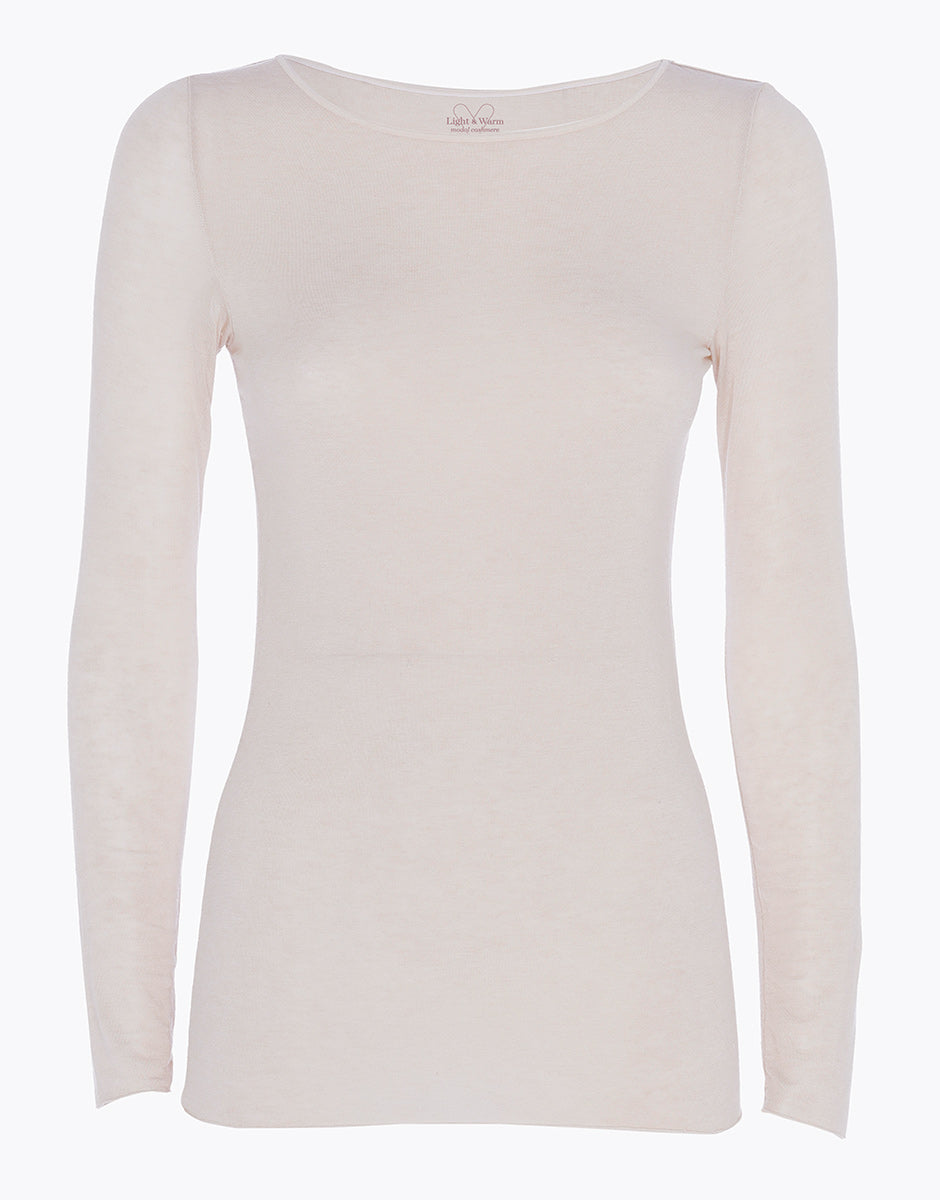 DIM Women's thermal T-shirt Beige Dim x Ines de la Fressange