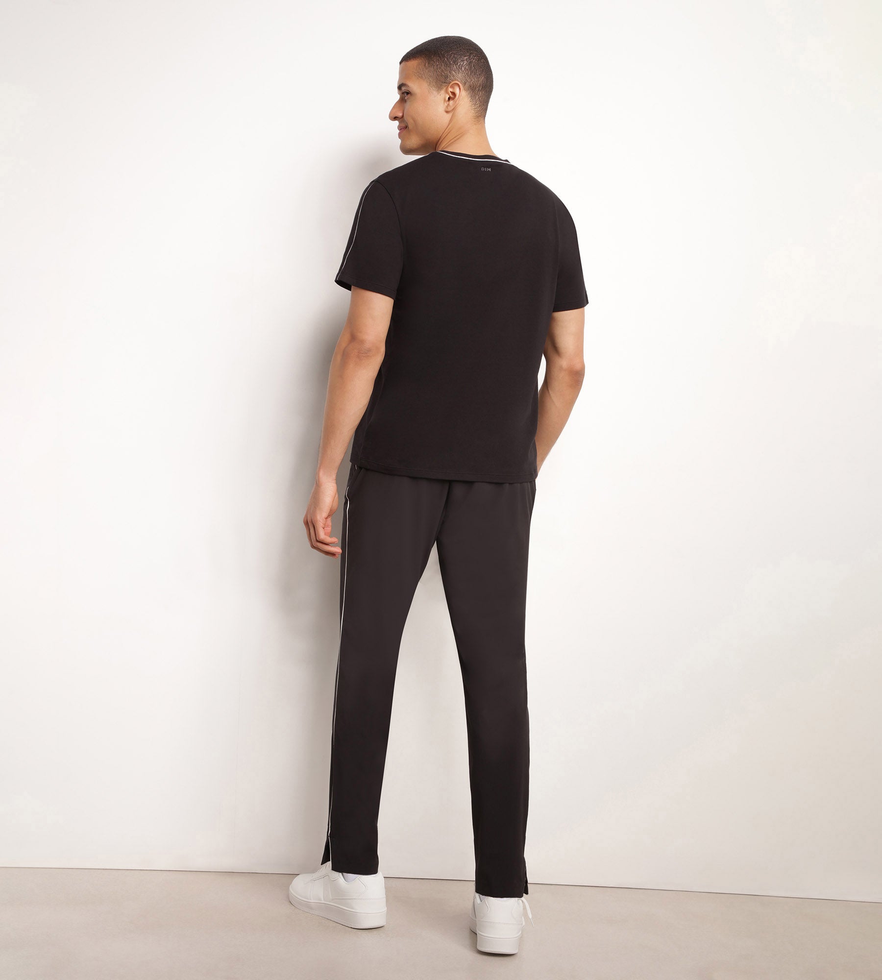 DIM Men's thermoregulating jersey sports T-shirt Black Dim Move