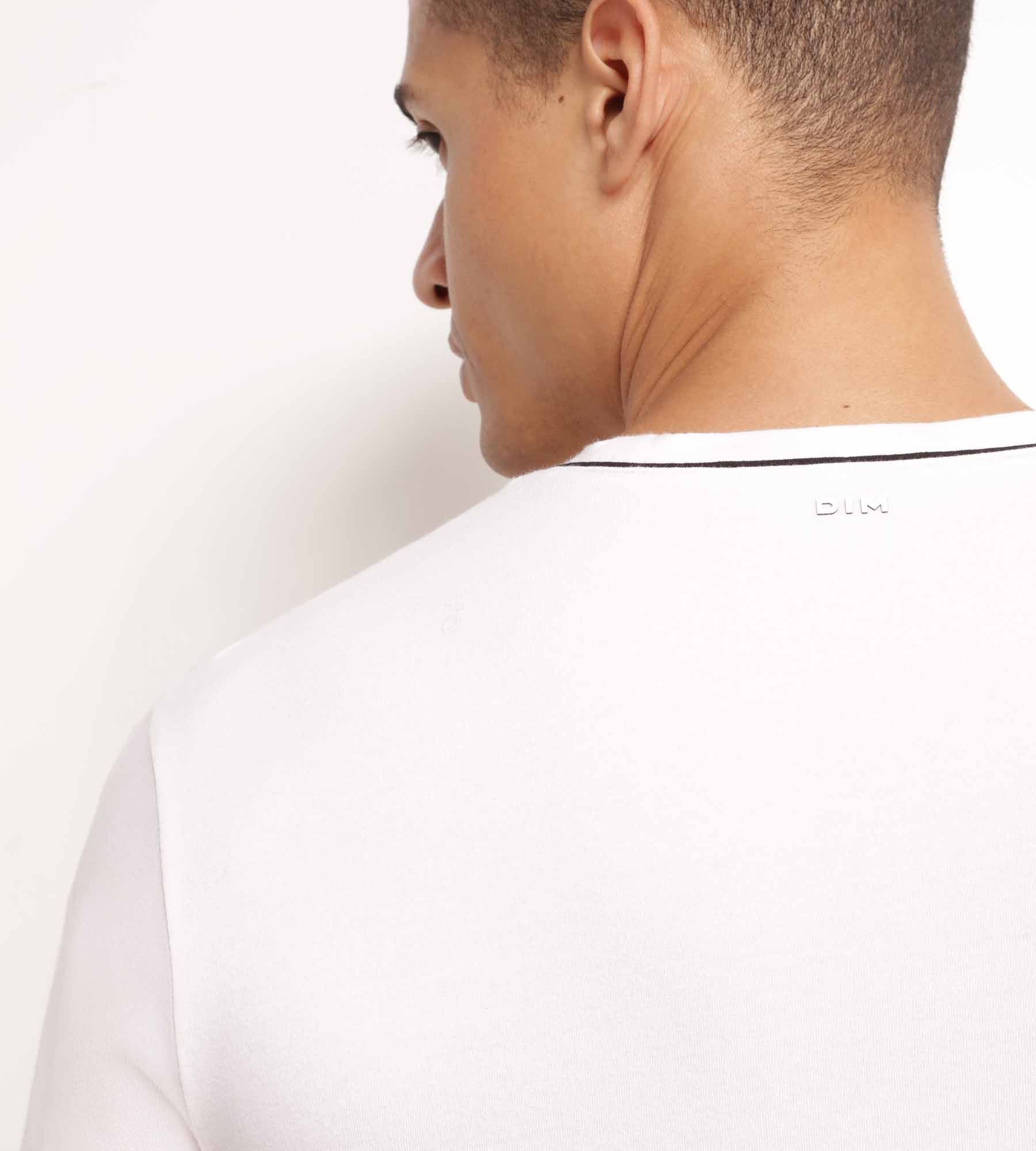 DIM Men's thermoregulating jersey sports T-shirt Ecru Dim Move