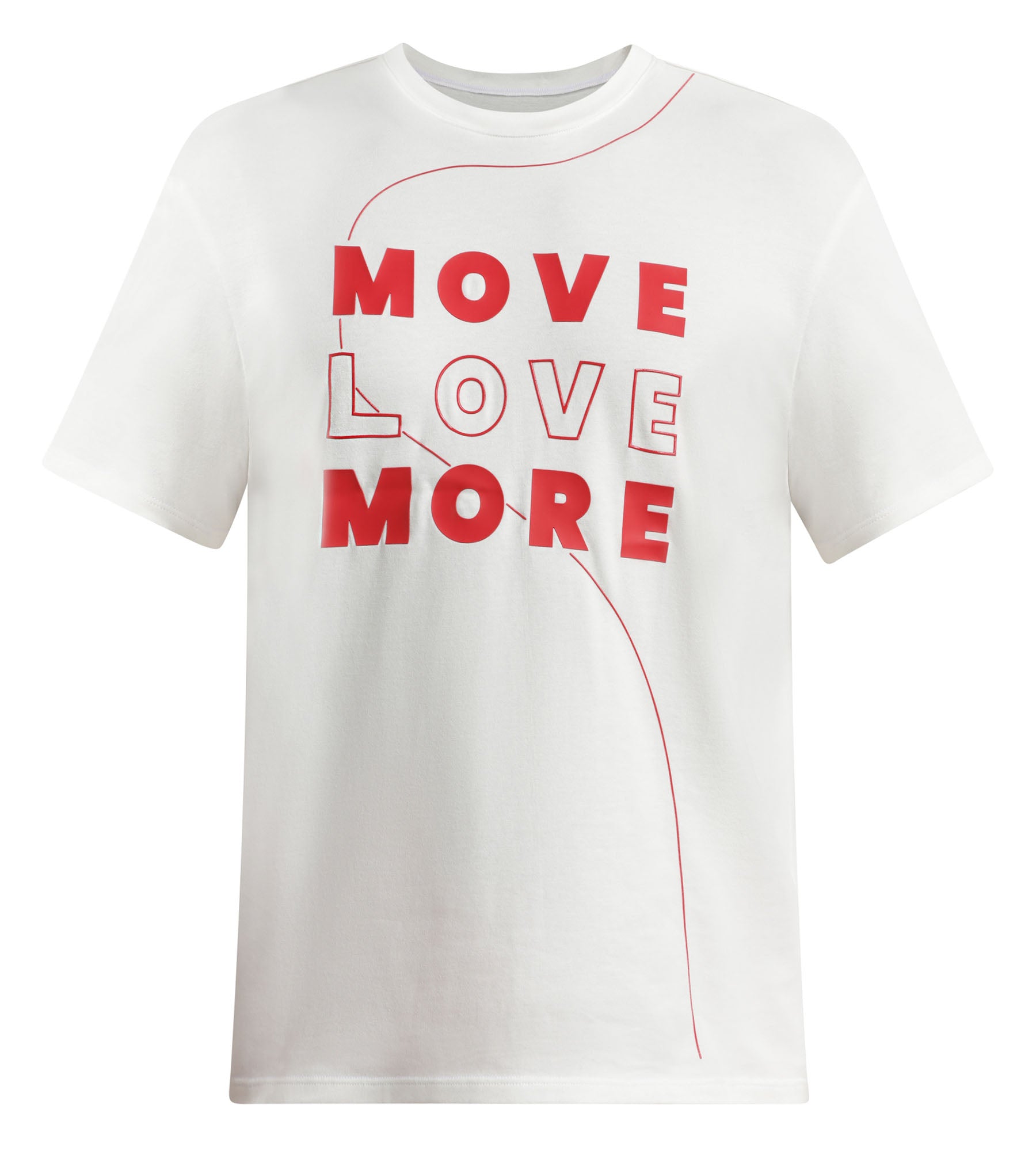 DIM Women's thermoregulating jersey sports T-shirt Red Dim Move