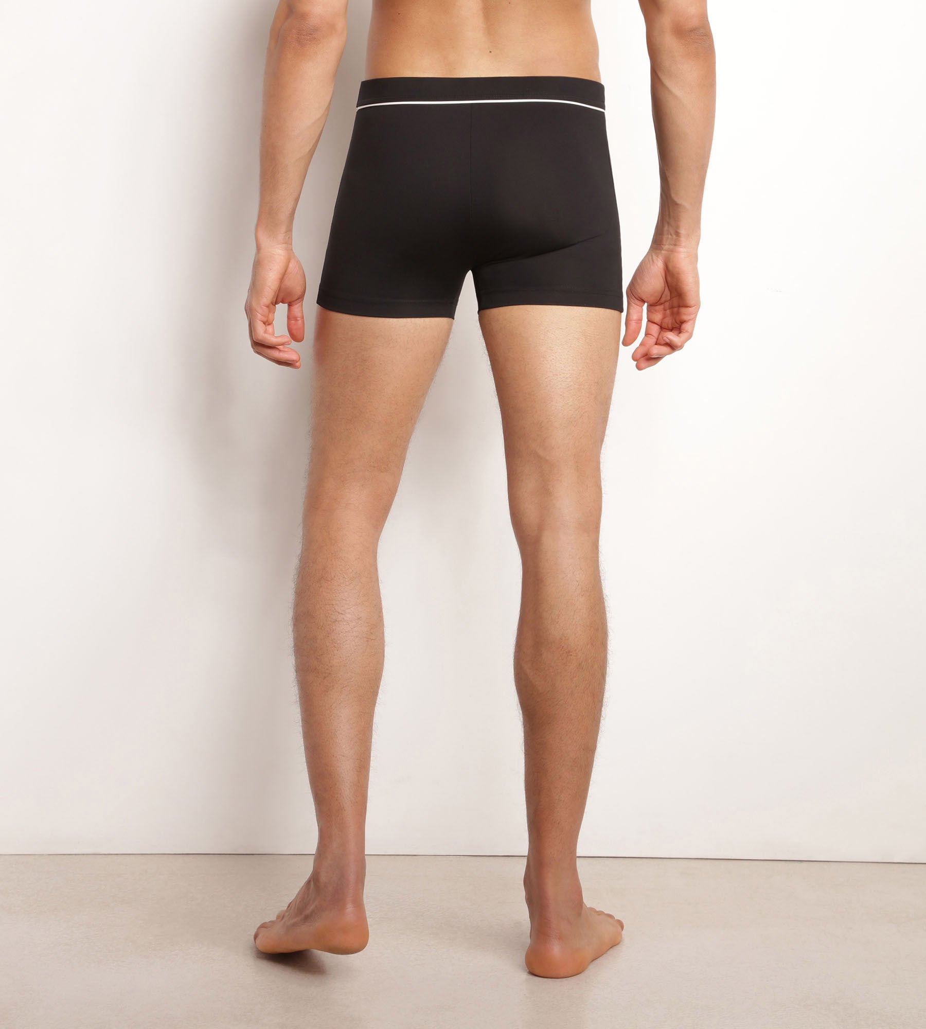 DIM Men's swimming costume in black microfibre Dim Move