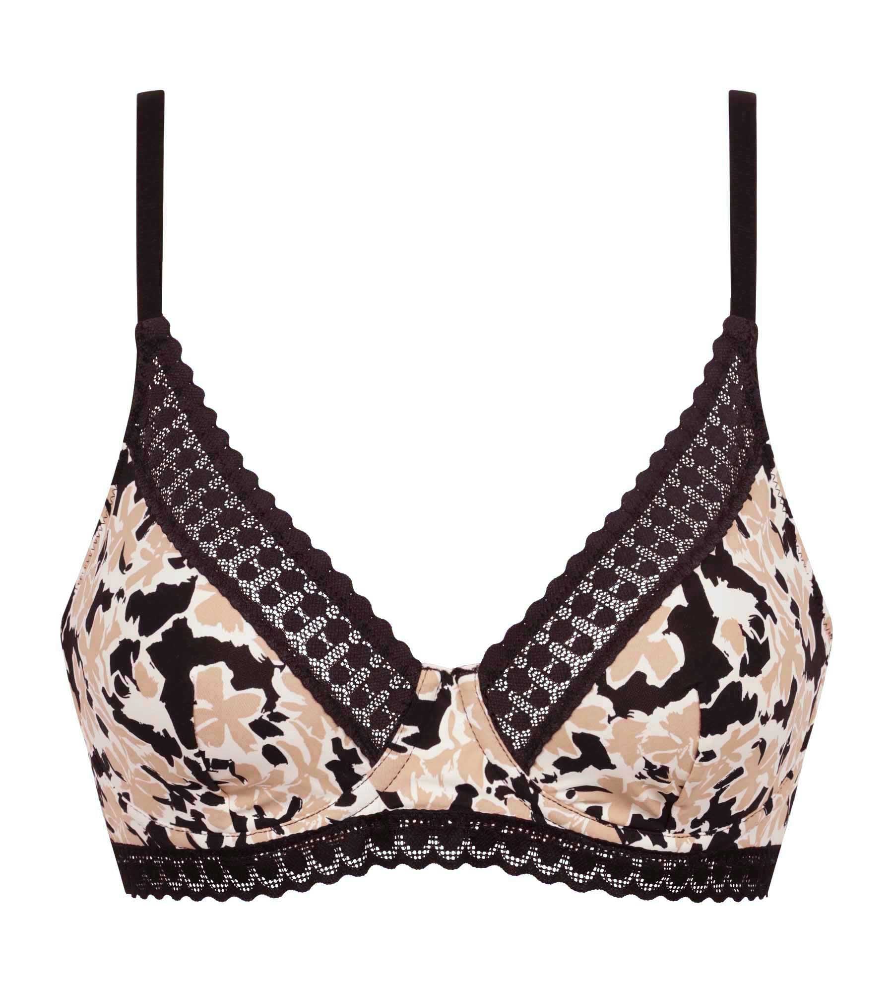 DIM Daily Micro floral underwired basket bra
