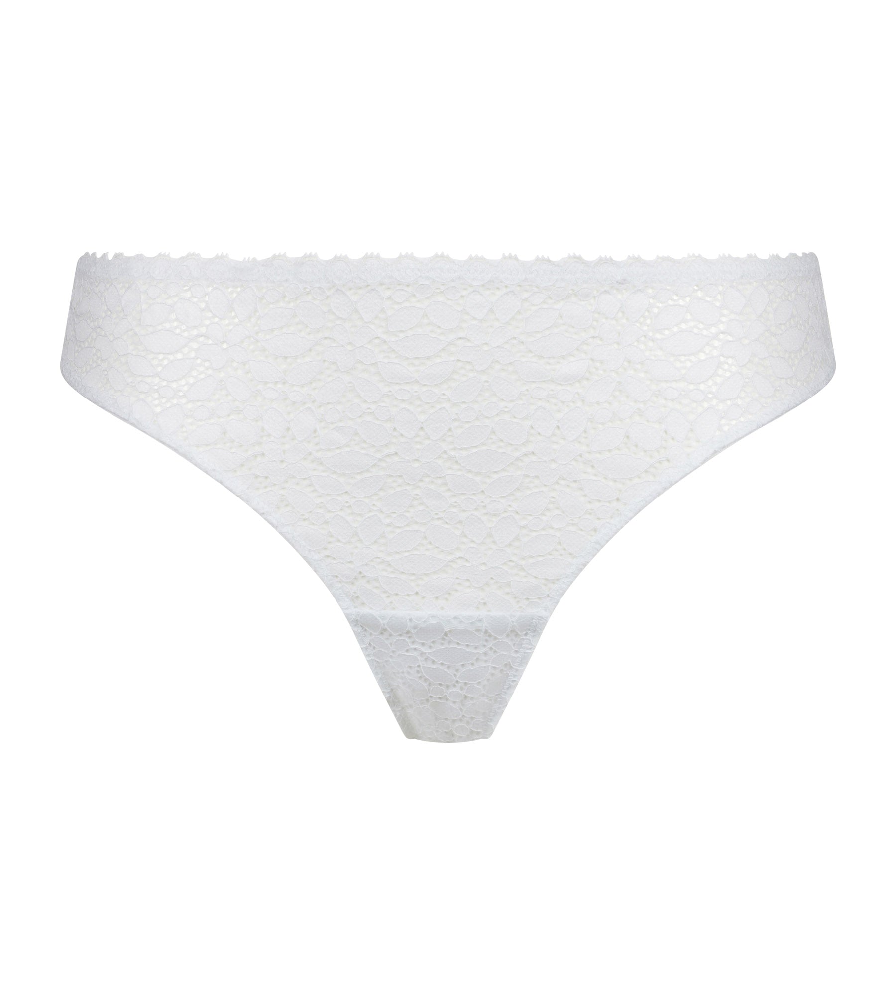 DIM Women's Tanga White Dim Daily Lace