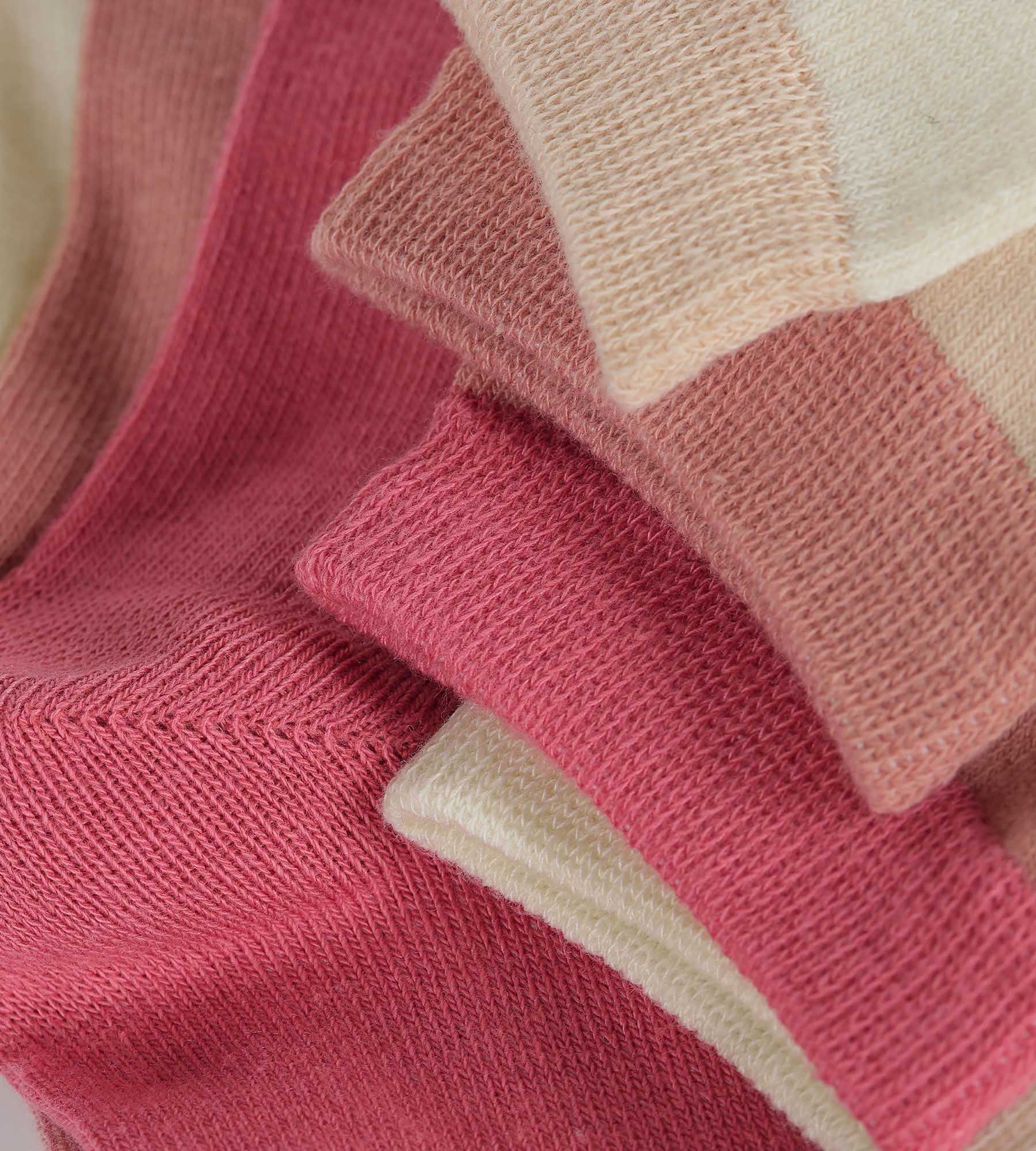 DIM Pack of 4 pairs of pink women's socks EcoDim Mode