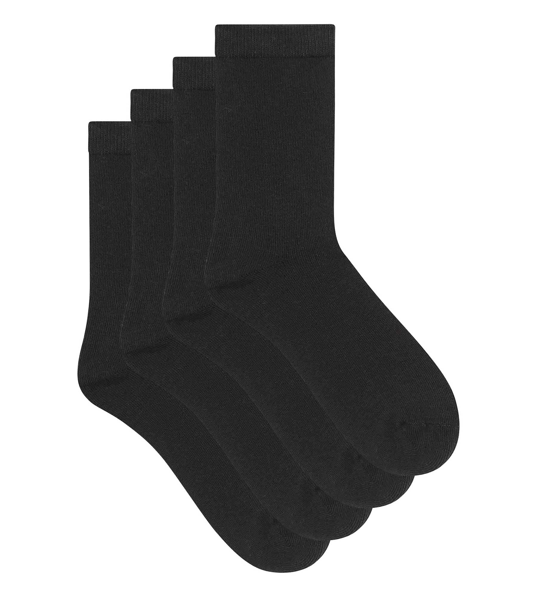 DIM Children's warm black Thermo Fleece socks