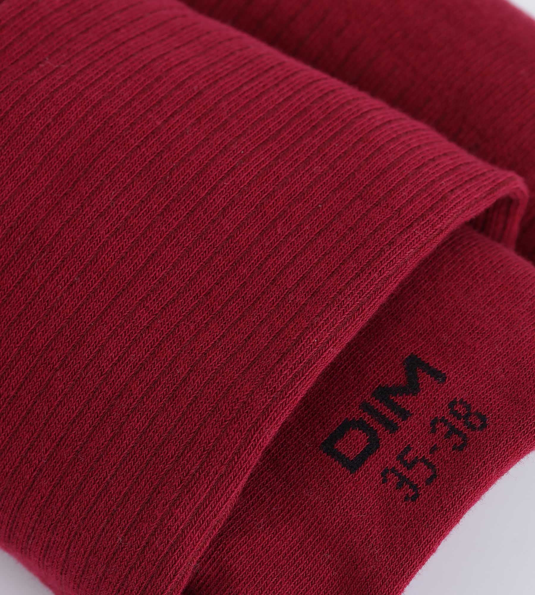 DIM Women's high socks Red Dim x Ines de La Fressange