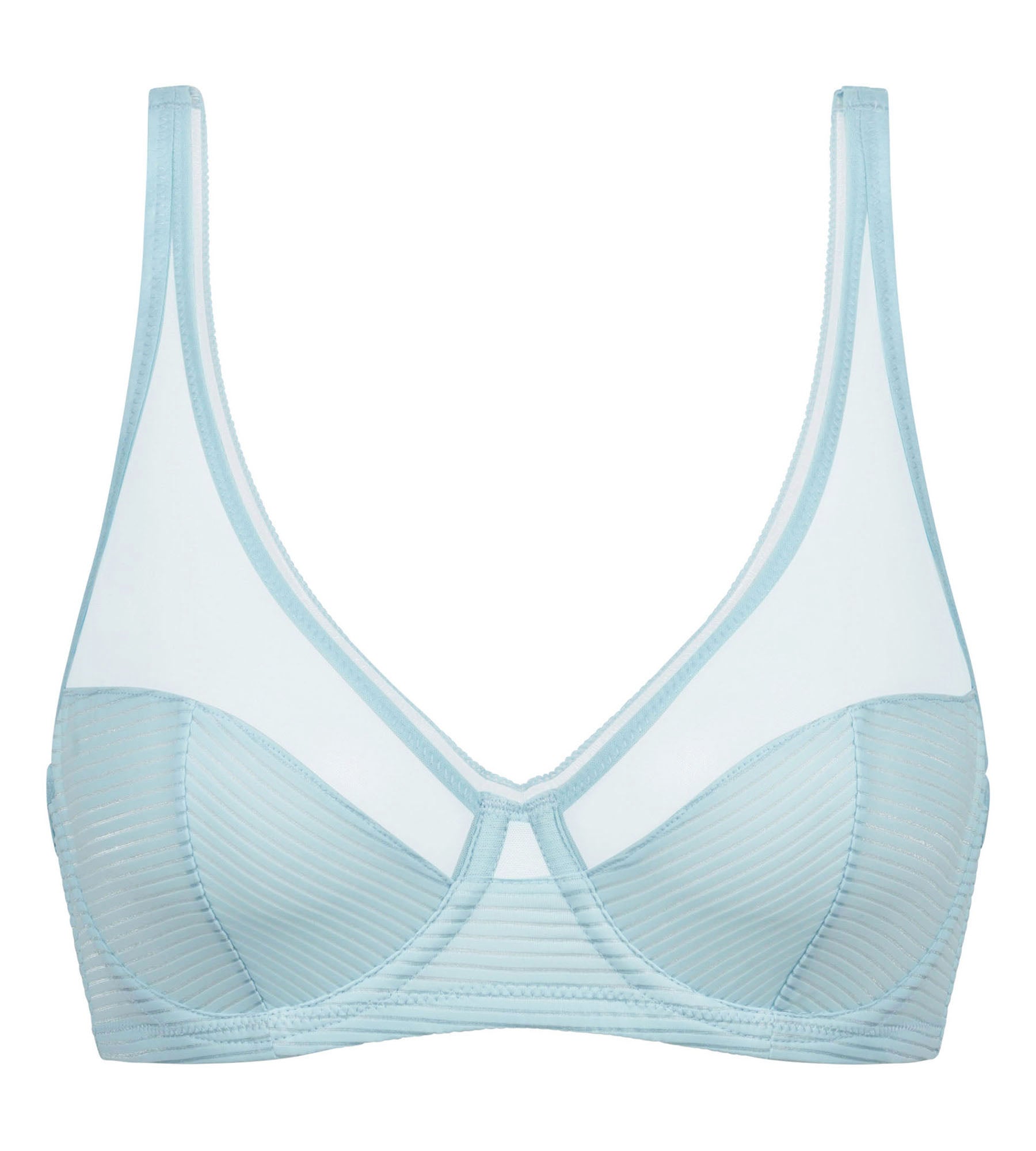 DIM Blue push-on bra Dim x Inès de La Fressange