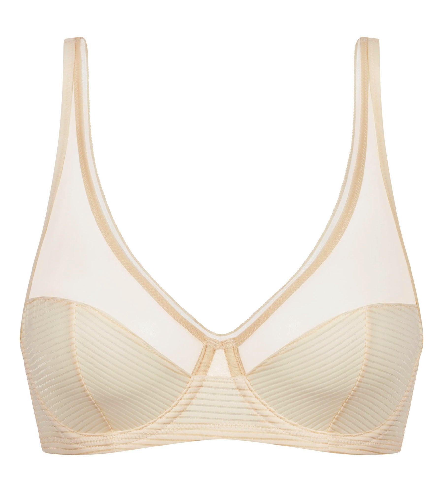 DIM Macadamia push-on bra Dim x Ines de La Fressange
