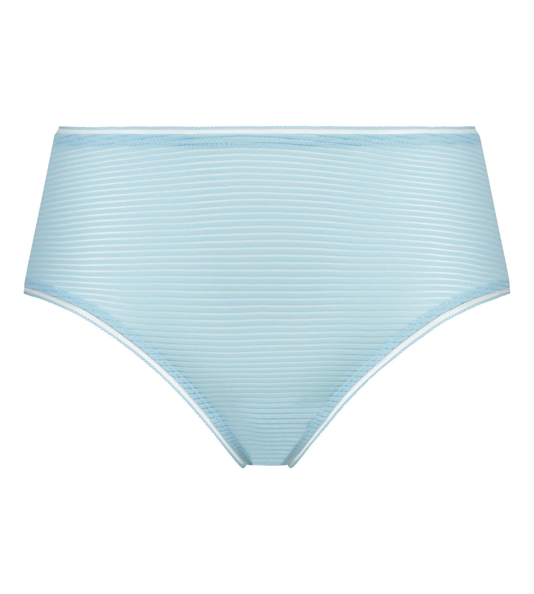 DIM Women's high waist brief with blue stripes Dim x Ines de La Fressange