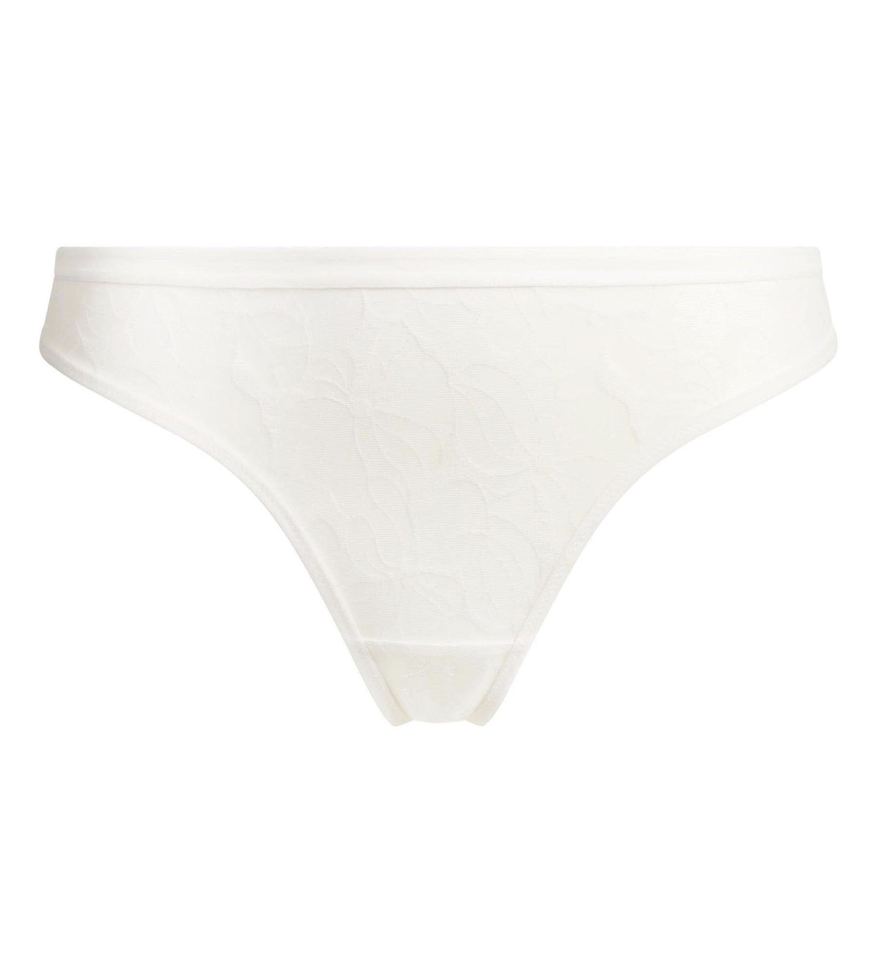 DIM Women's thong White Dim Bloom