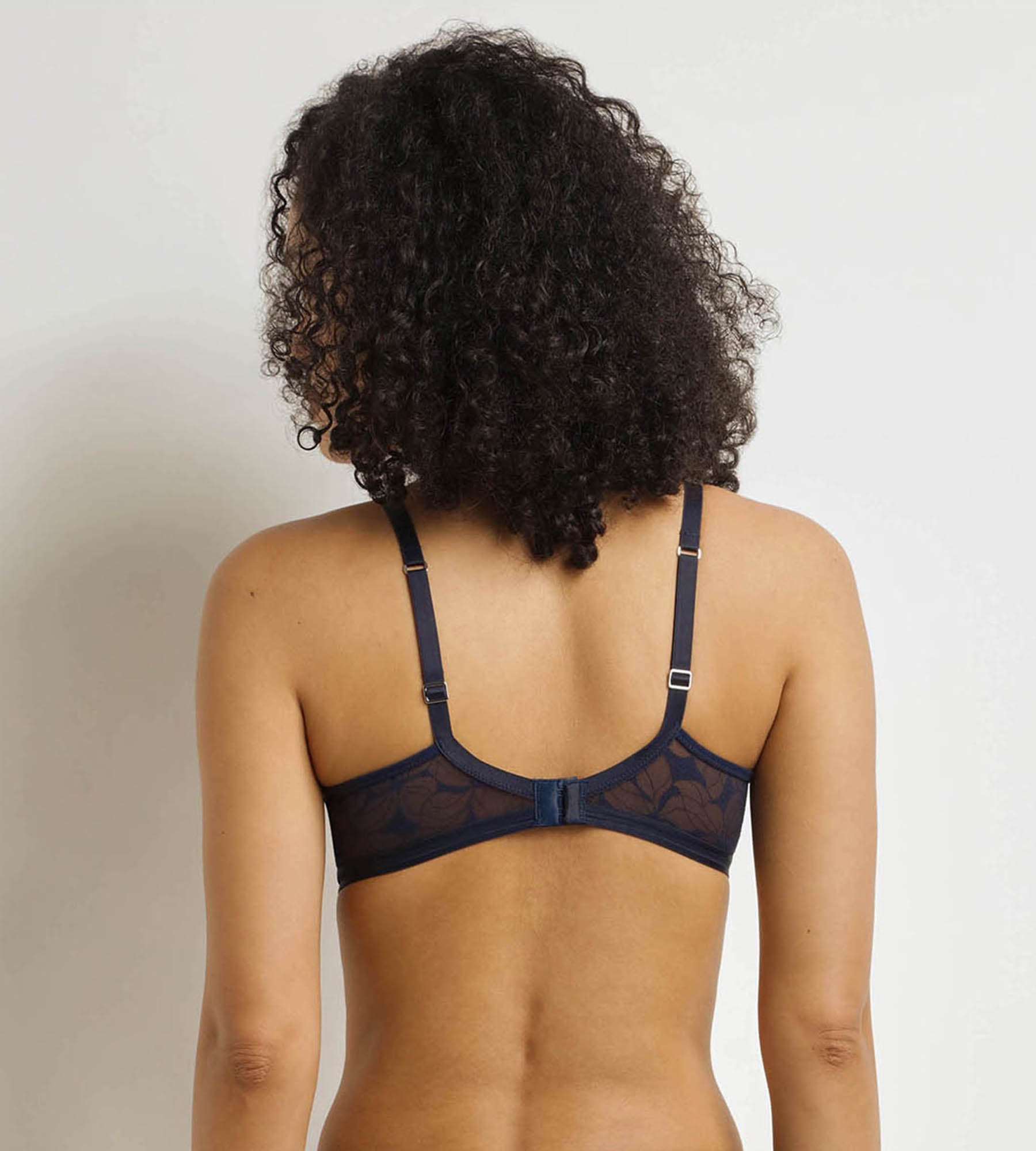 DIM Blue Dim Bloom underwired triangle bra