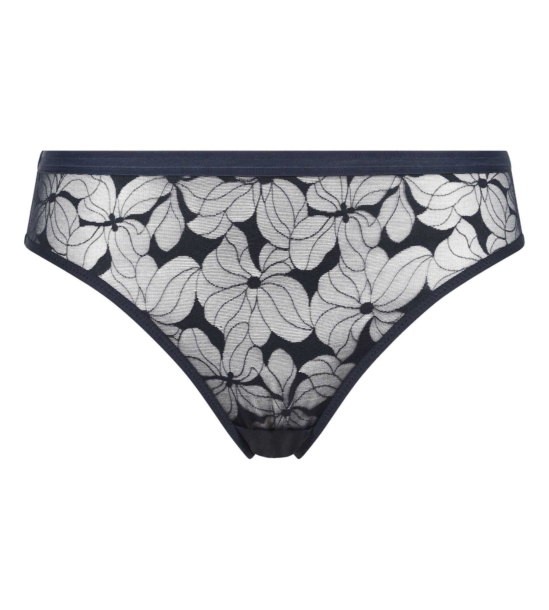 DIM Blue floral knickers Dim Bloom