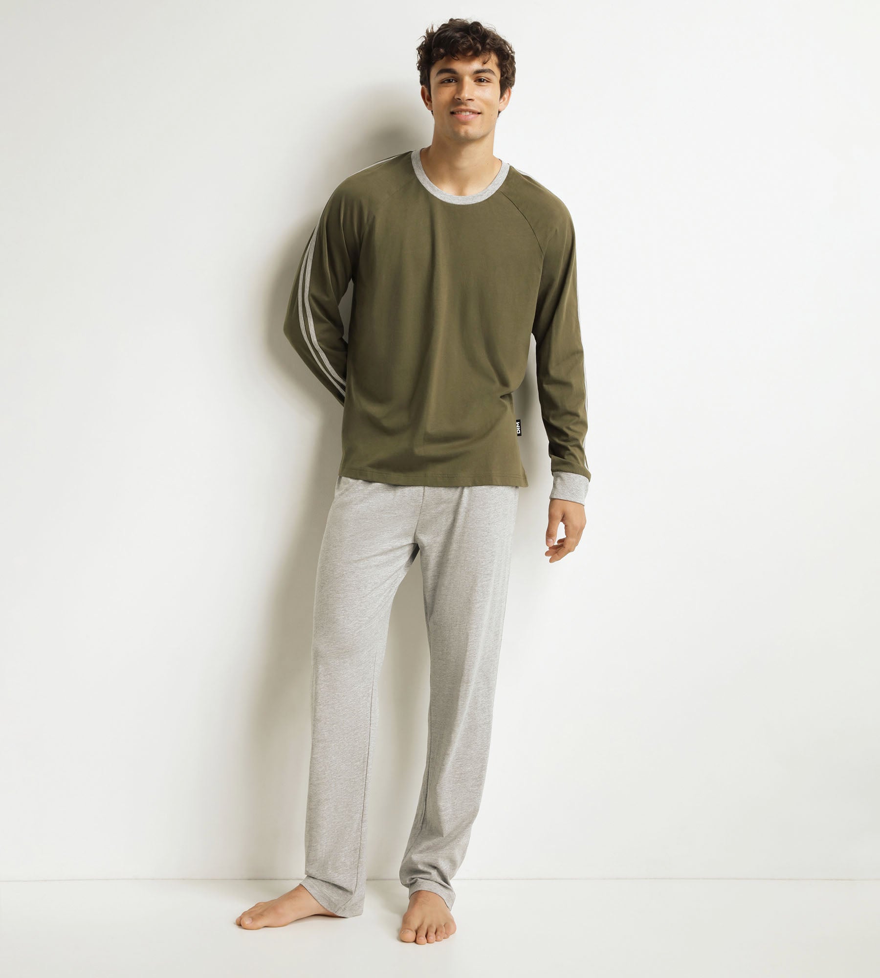 DIM Men's military pyjama trouser set Dim Jersey
