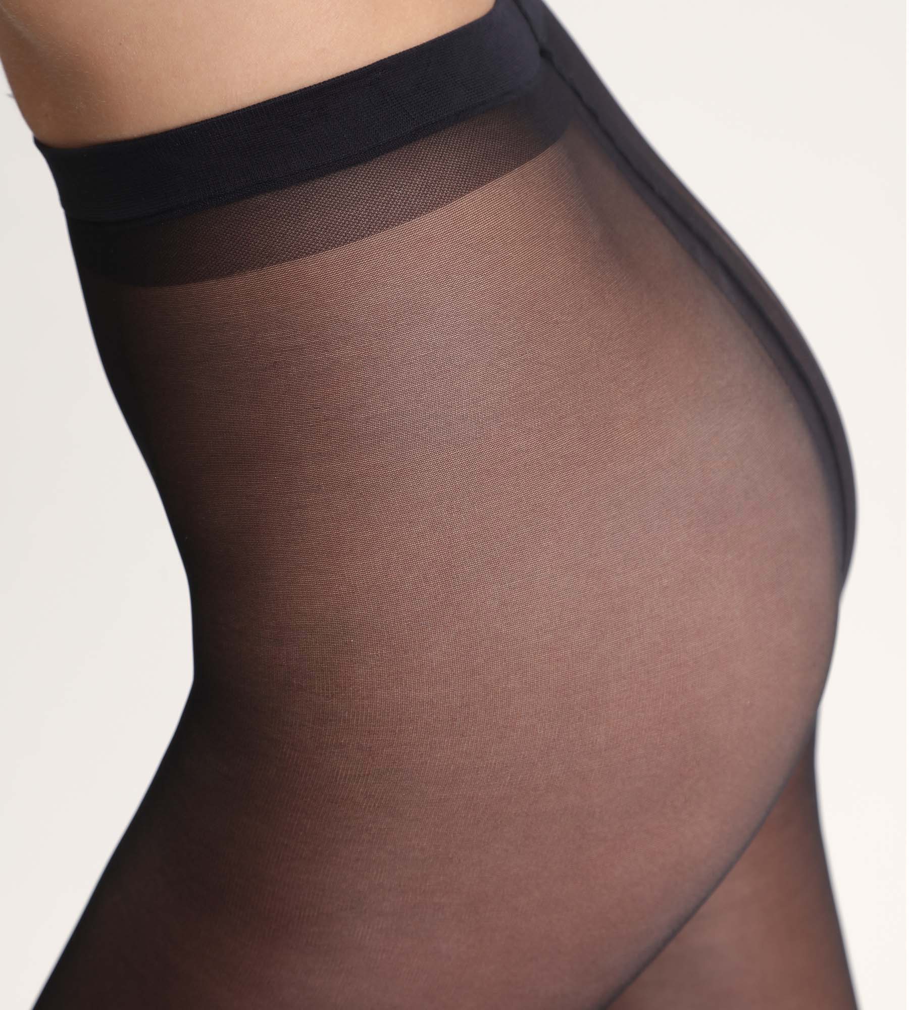 DIM Diam's Silhouette Fuselée semi-opaque black tights