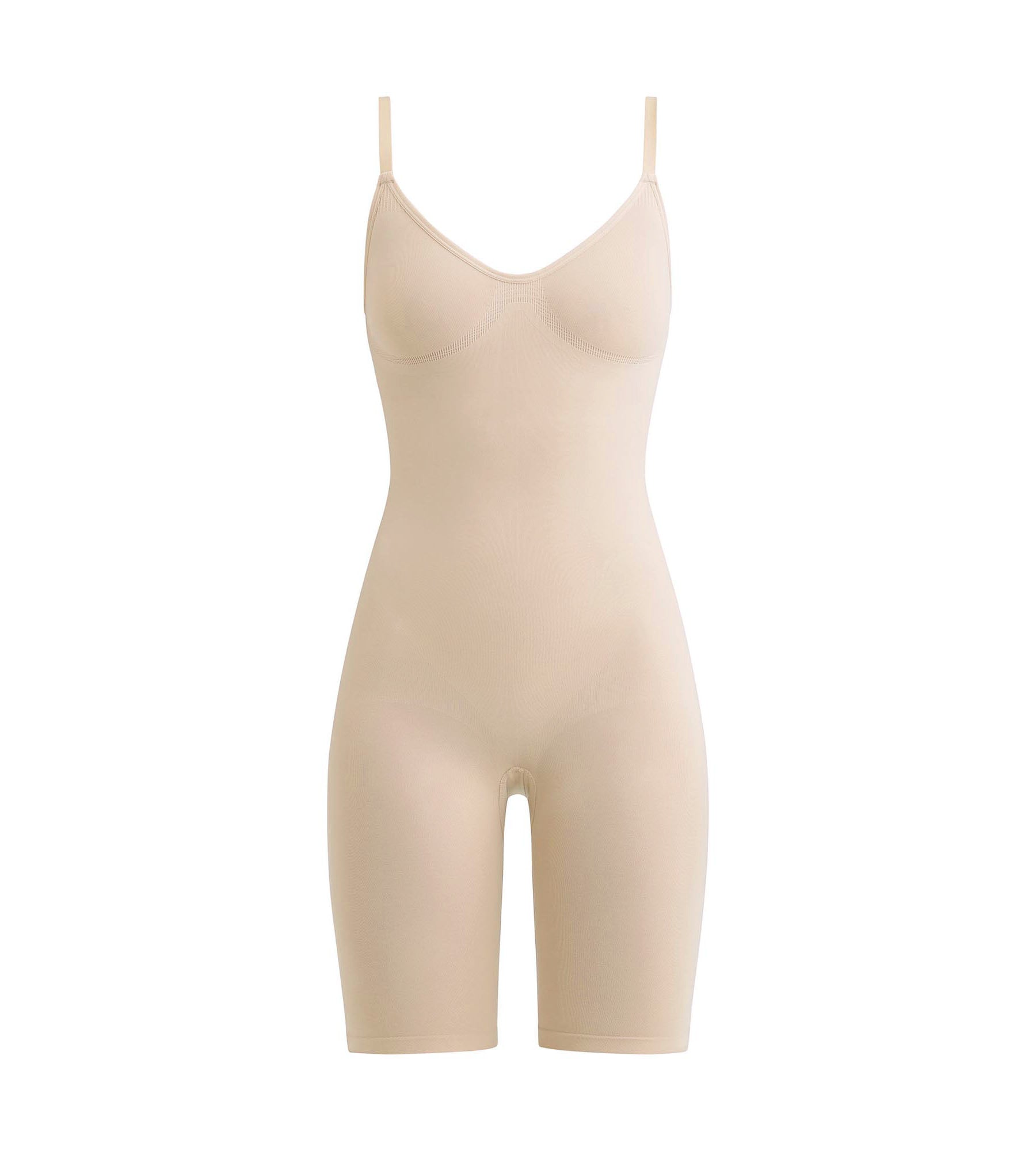 DIM Women's underwired bodysuit short Nude Dim Silhouette