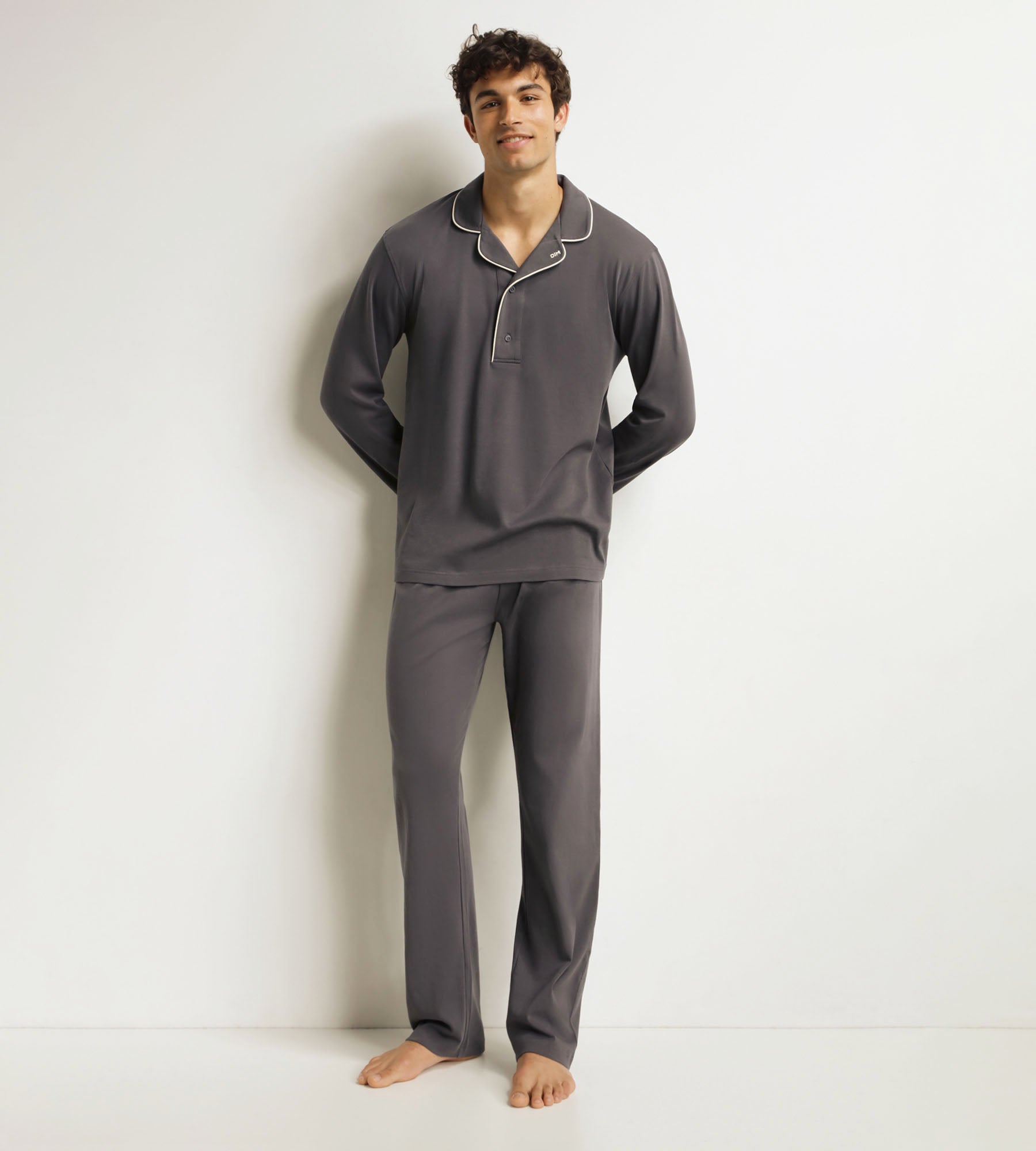 DIM Men's grey pyjama trouser set Dim