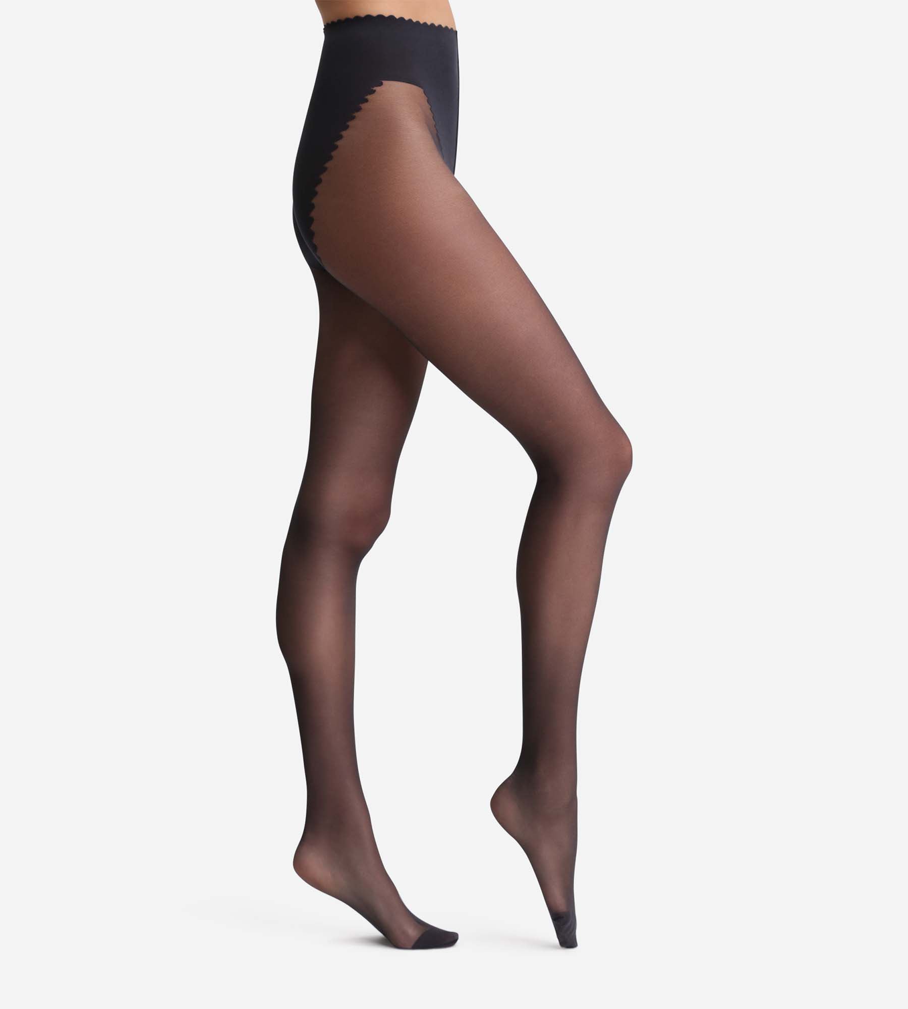 DIM Black Body Touch Ventre Plat 20 tummy-flattening tights