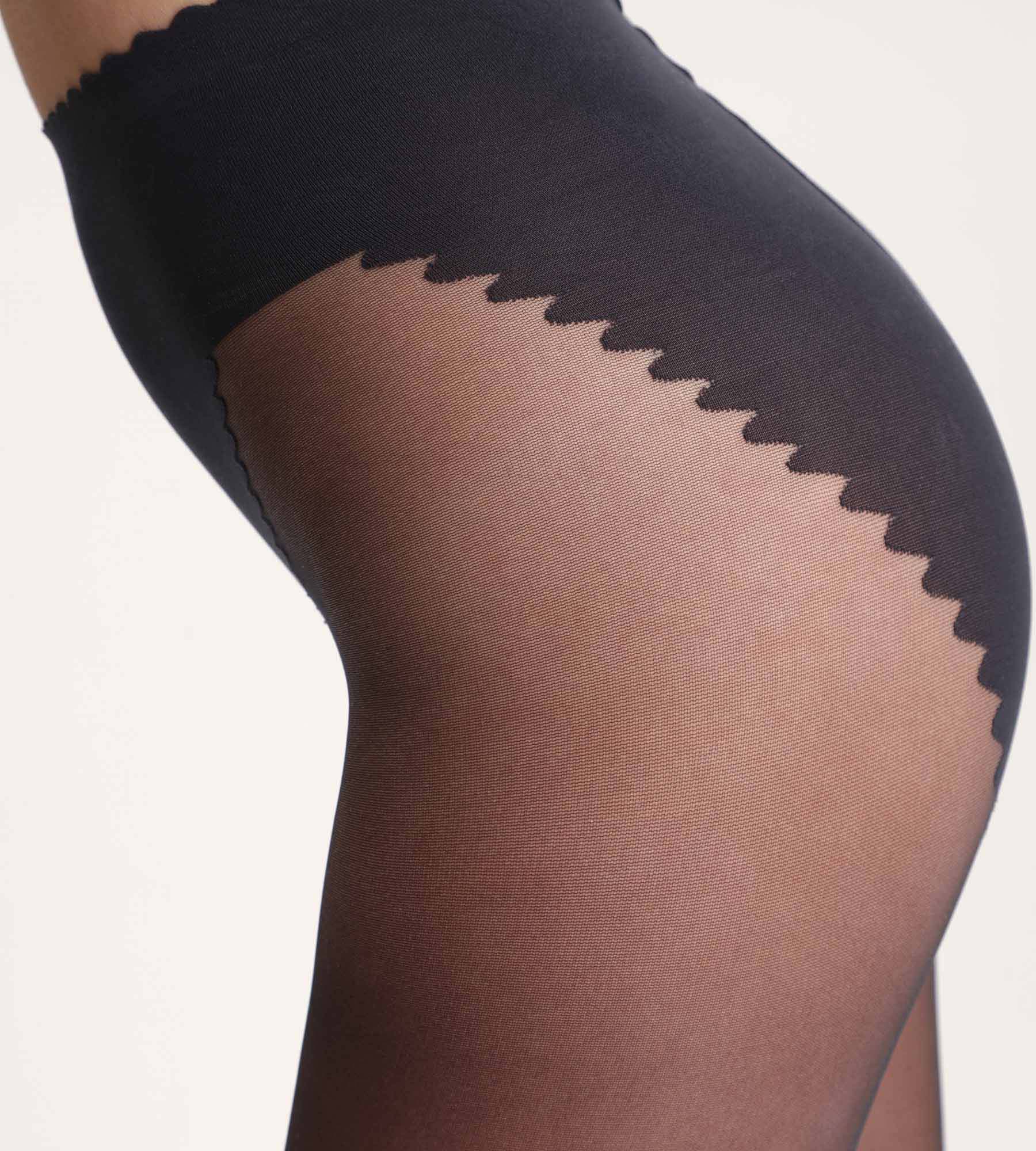 DIM Black Body Touch Ventre Plat 20 tummy-flattening tights