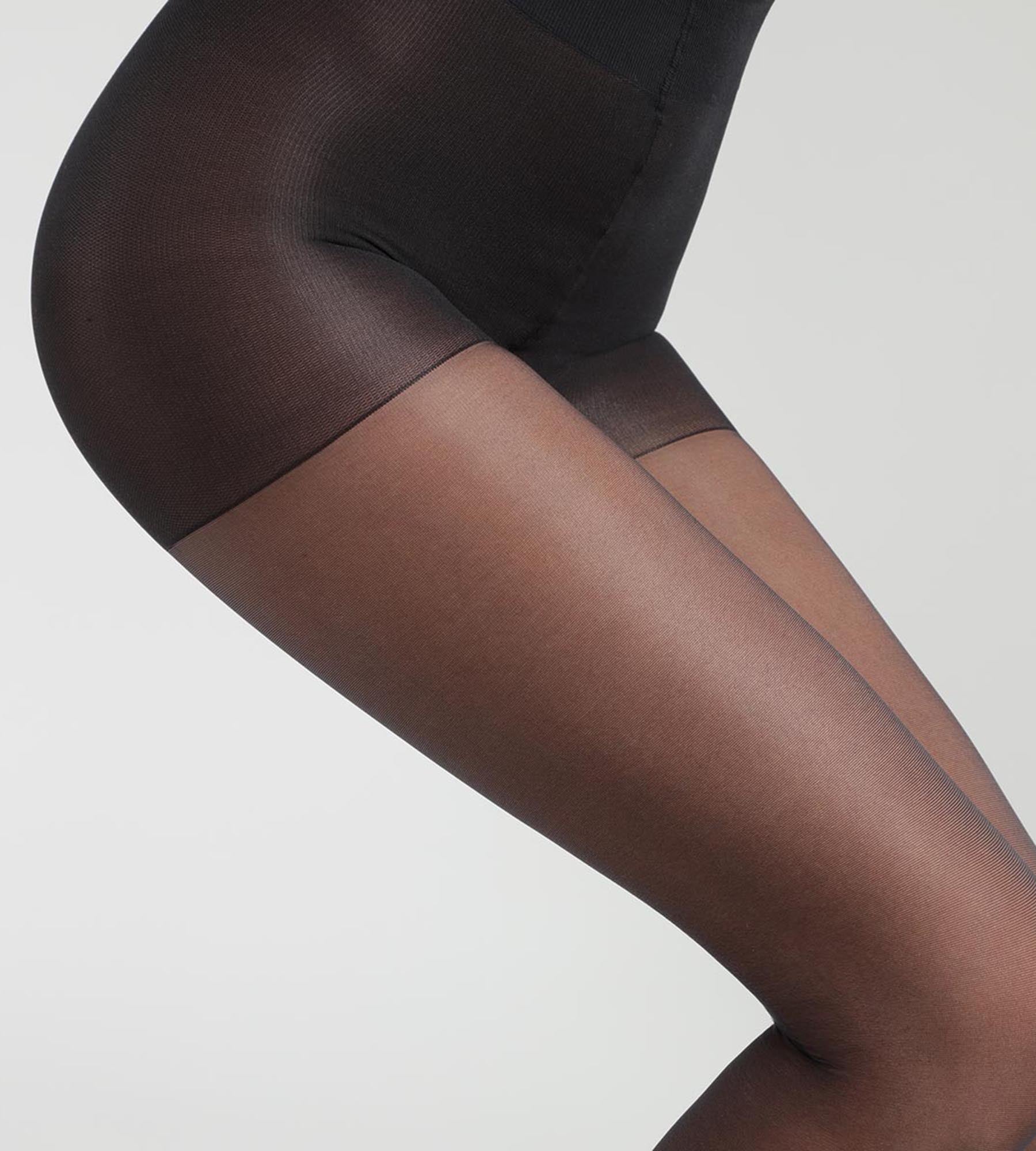DIM Diam’s Voile Galbé 22 sheer shaping tights in black