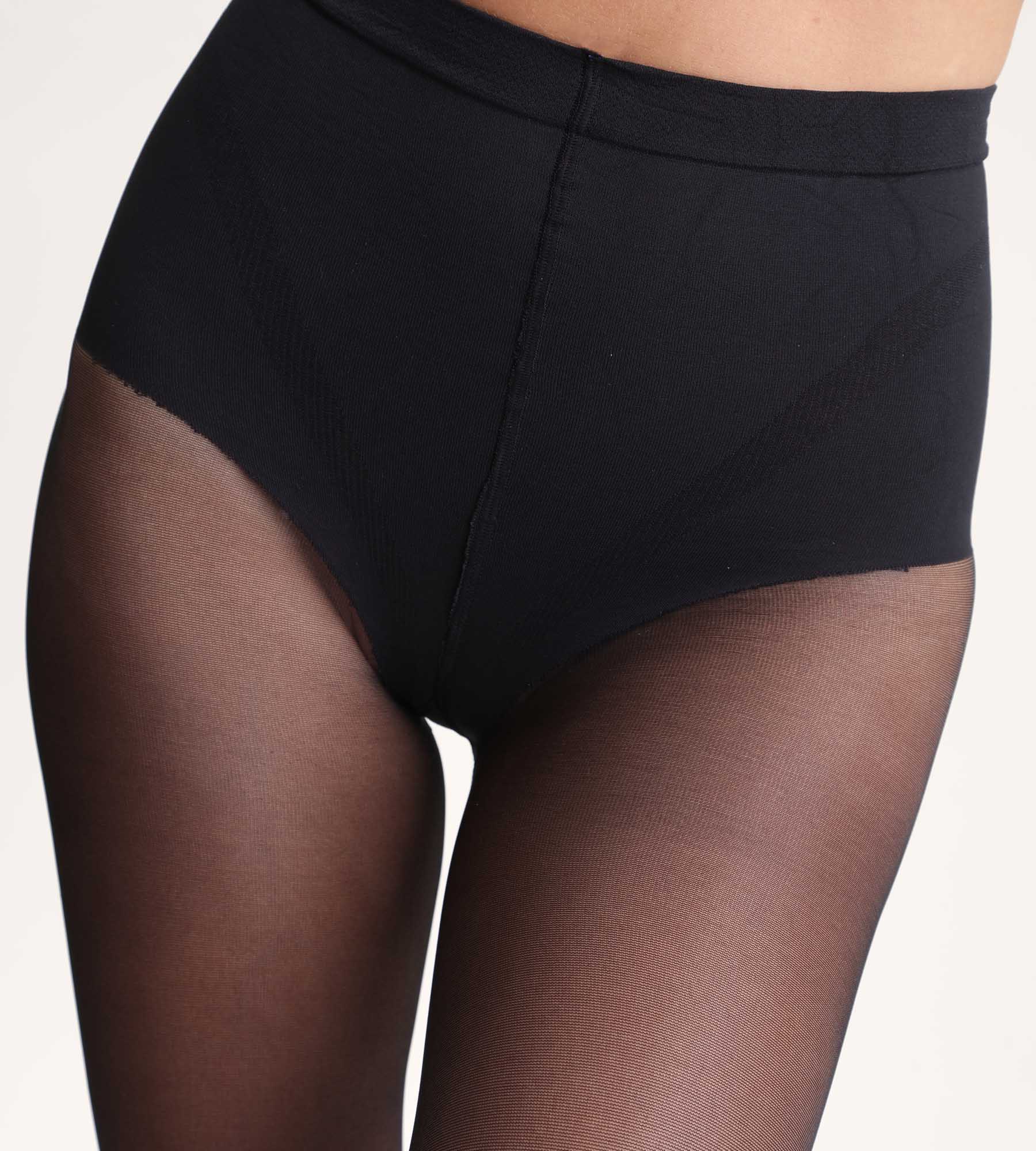 DIM Black Diam’s Ventre Plat 25 tummy-flattening tights