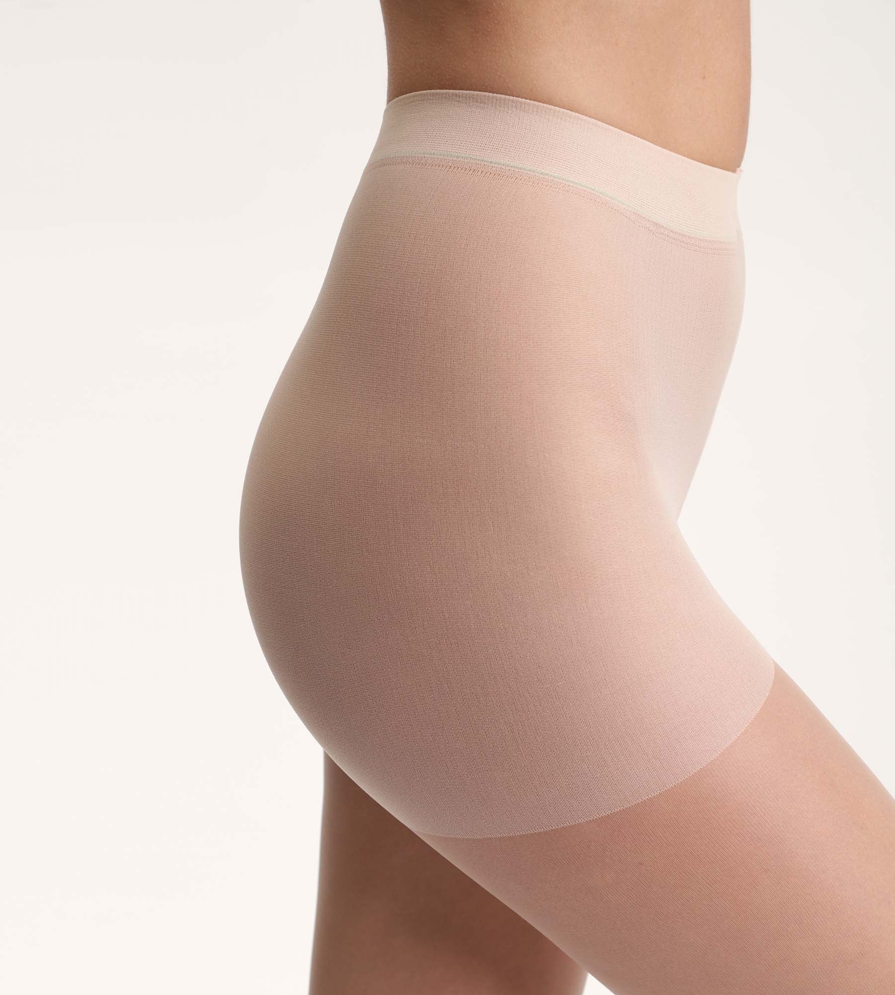 DIM Sublim Voile Brillant 15 sheer shine tights in capri