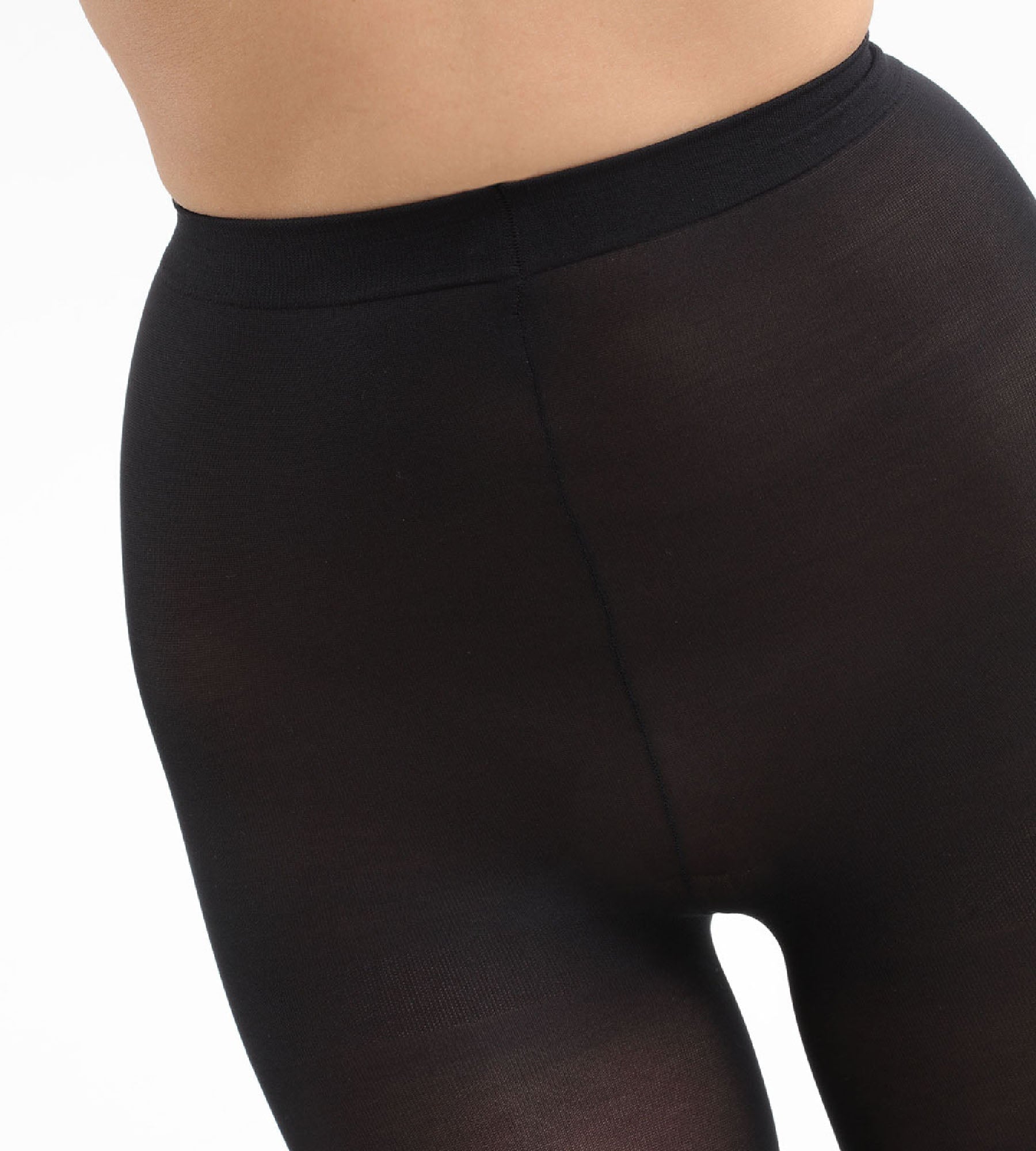 DIM Black Diam’s Jambes Fuselées 45 leg shaper tights