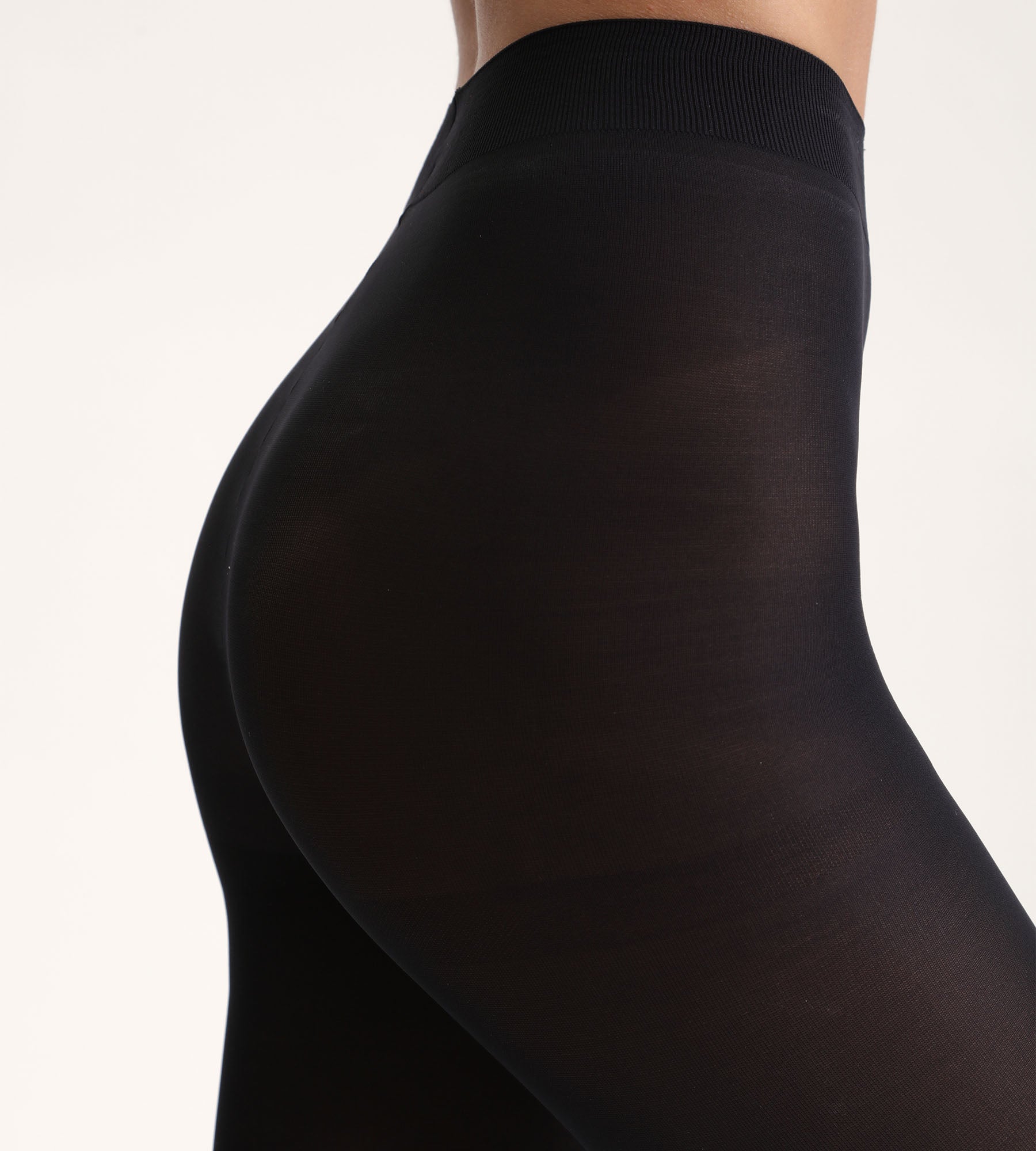DIM Style 50 opaque velour tights in black