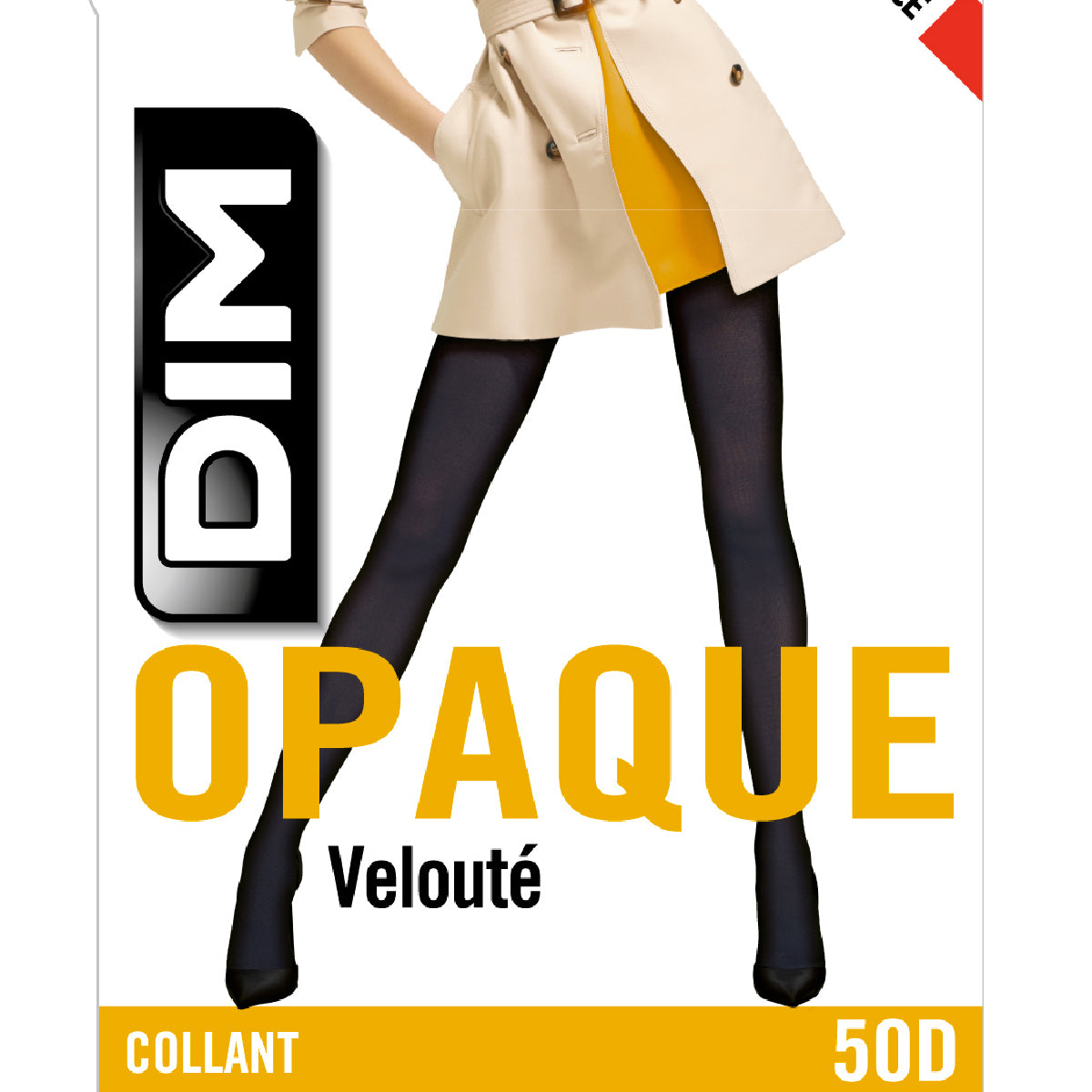 DIM Style 50 opaque velour tights in charcoal grey