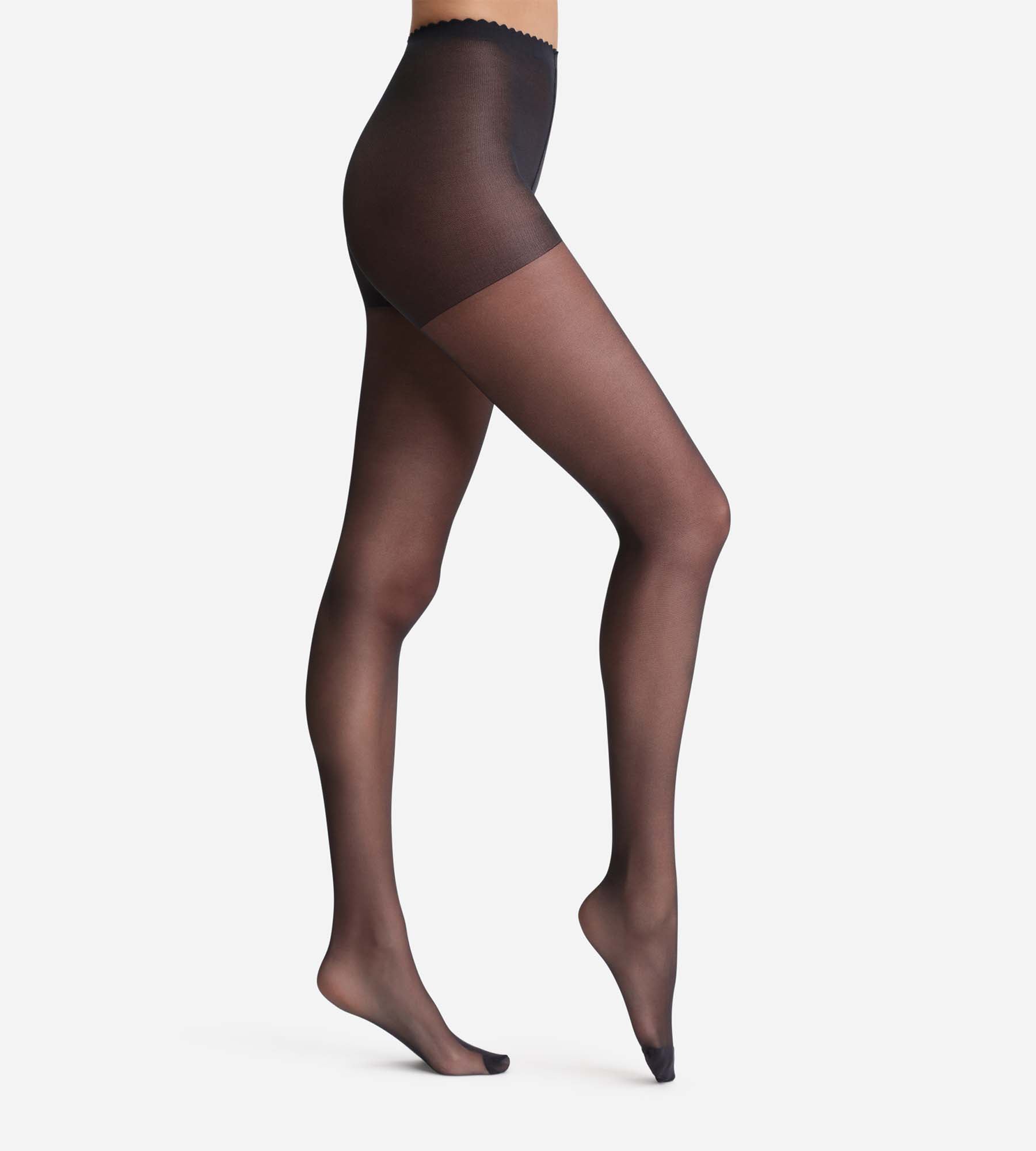 DIM Body Touch Dim 17D Black transparent veil tights