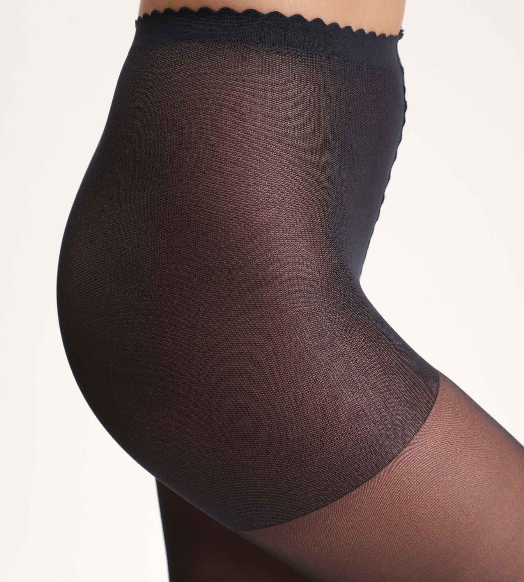 DIM Body Touch Dim 17D Black transparent veil tights