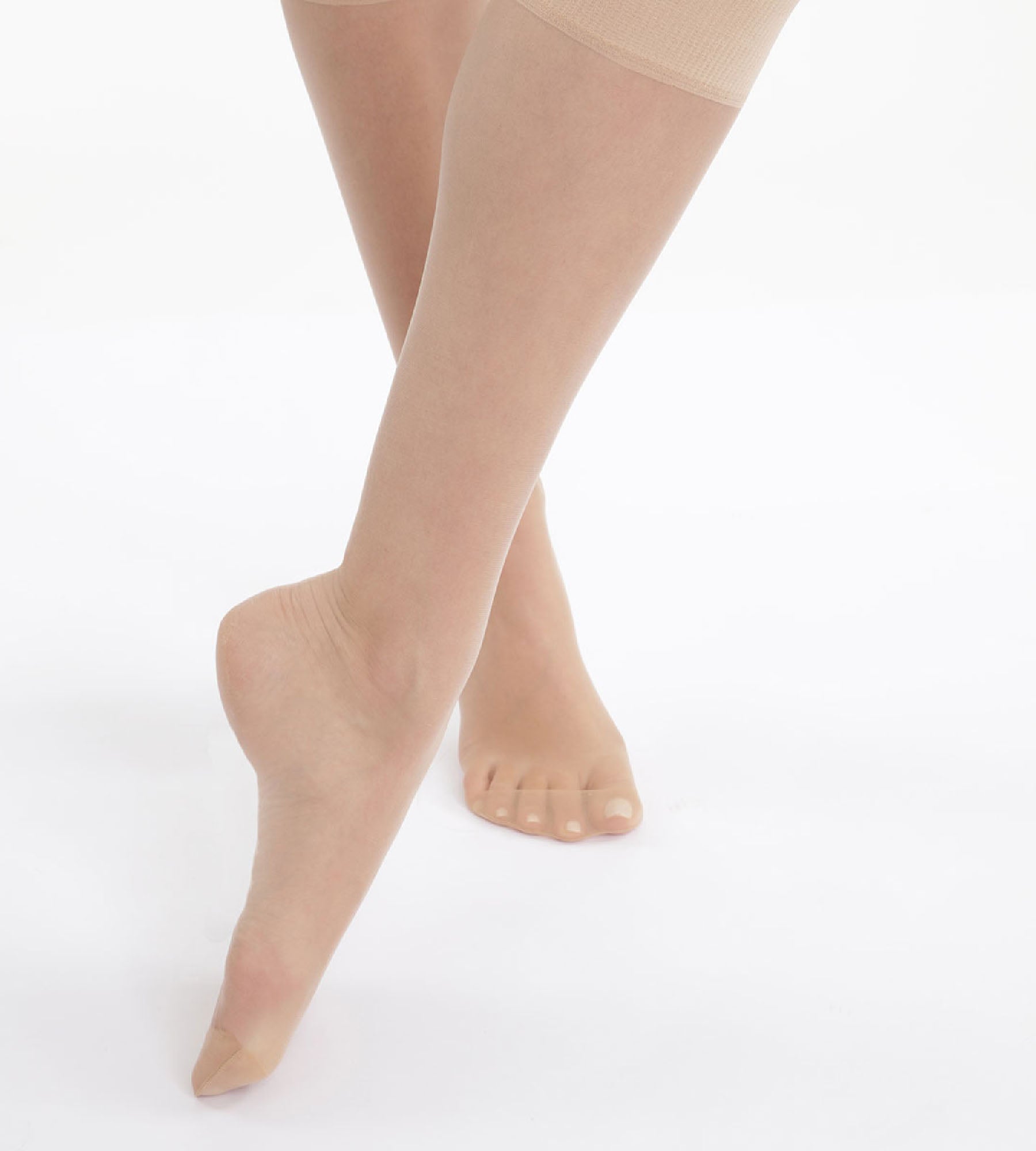 DIM Pack of 2 pairs of Mes Essentiels 15 sheer knee highs in capri