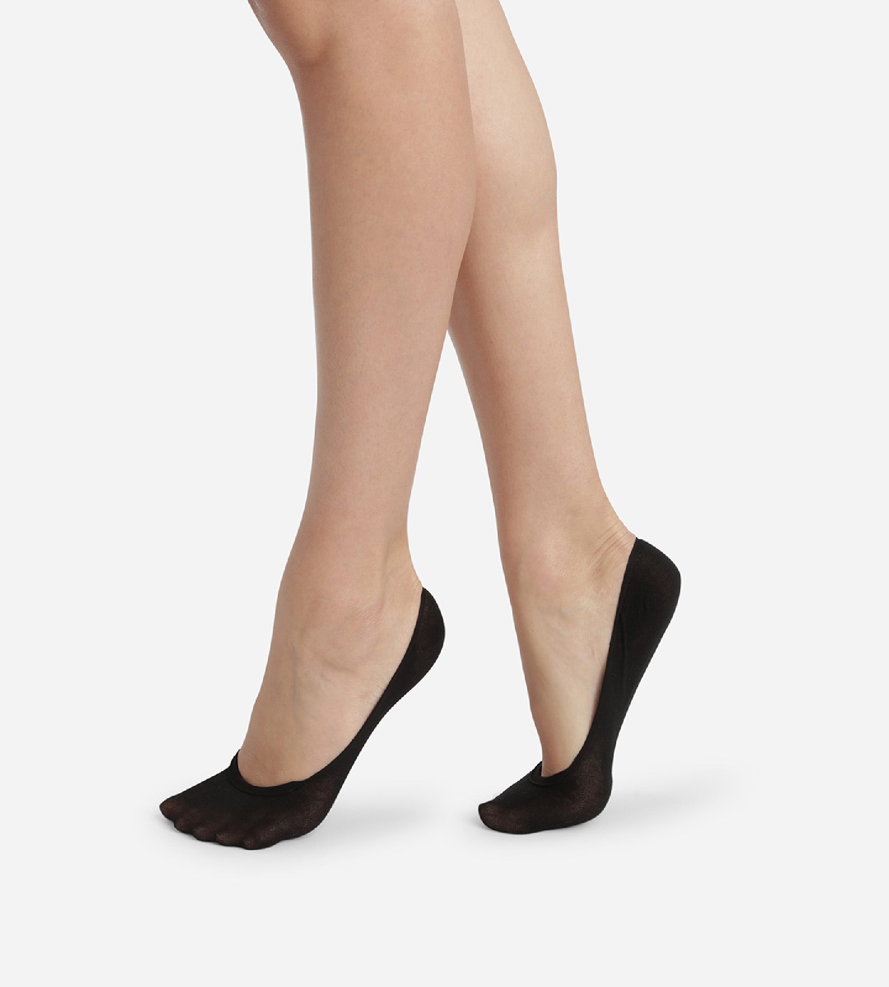 DIM Easy Day Spécial Ballerines 52 low cut footies in black