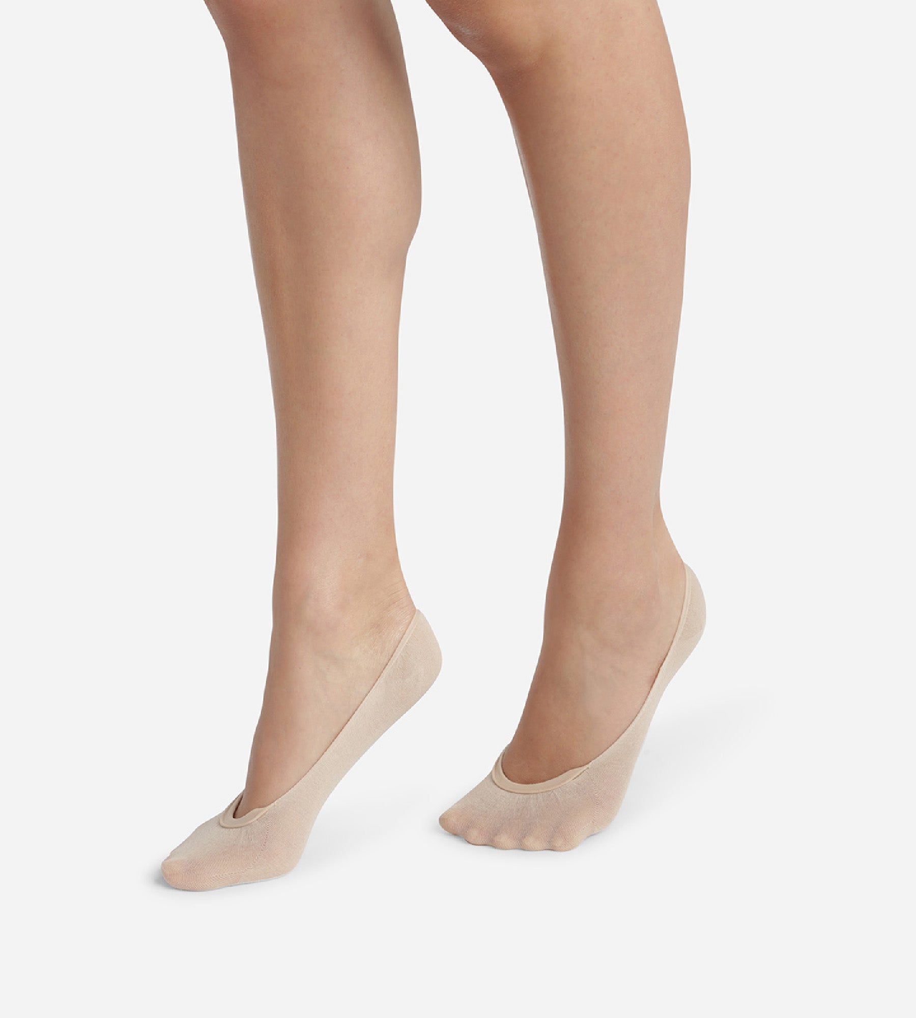 DIM Easy Day Spécial Ballerines 52 low cut footies in nude